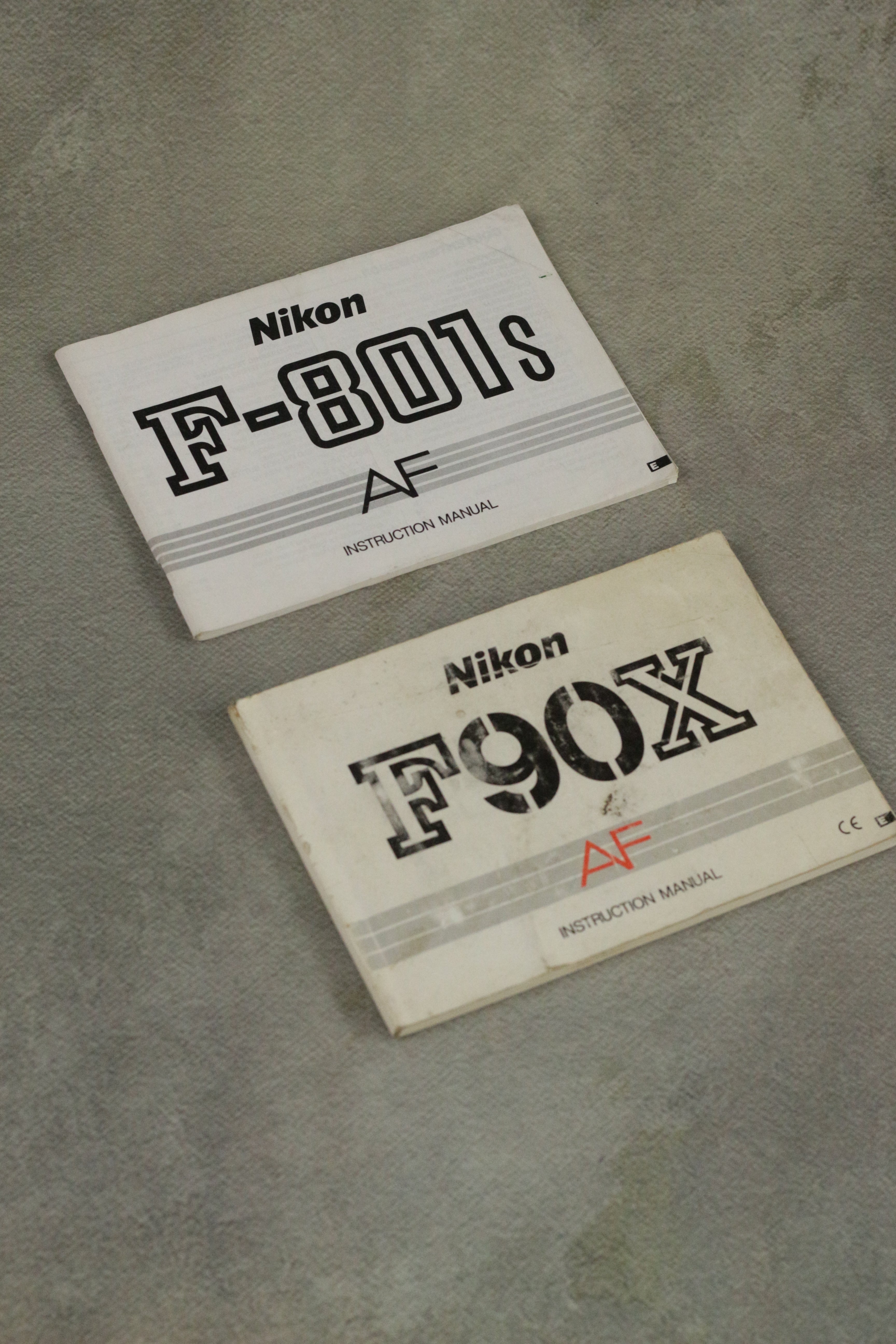 Nikon F-801S & F90X User Manuals