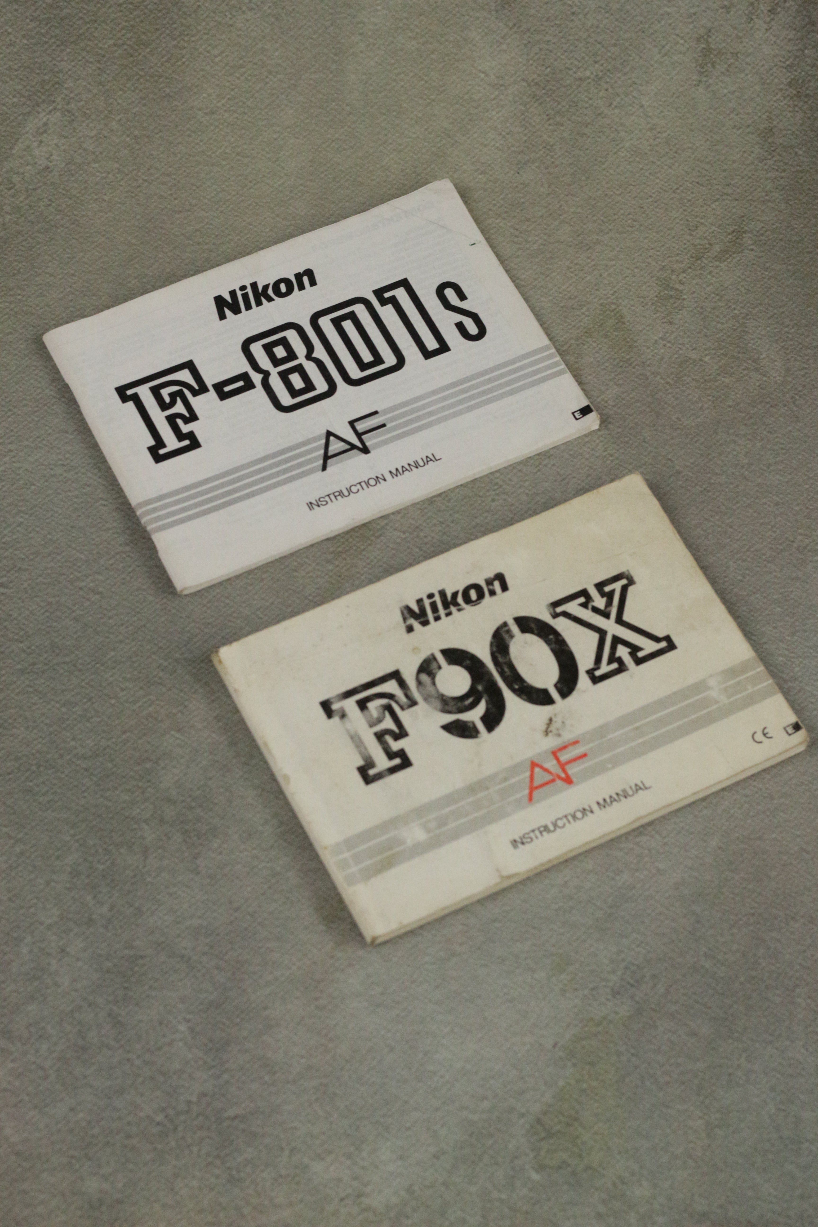 Nikon F-801S & F90X User Manuals