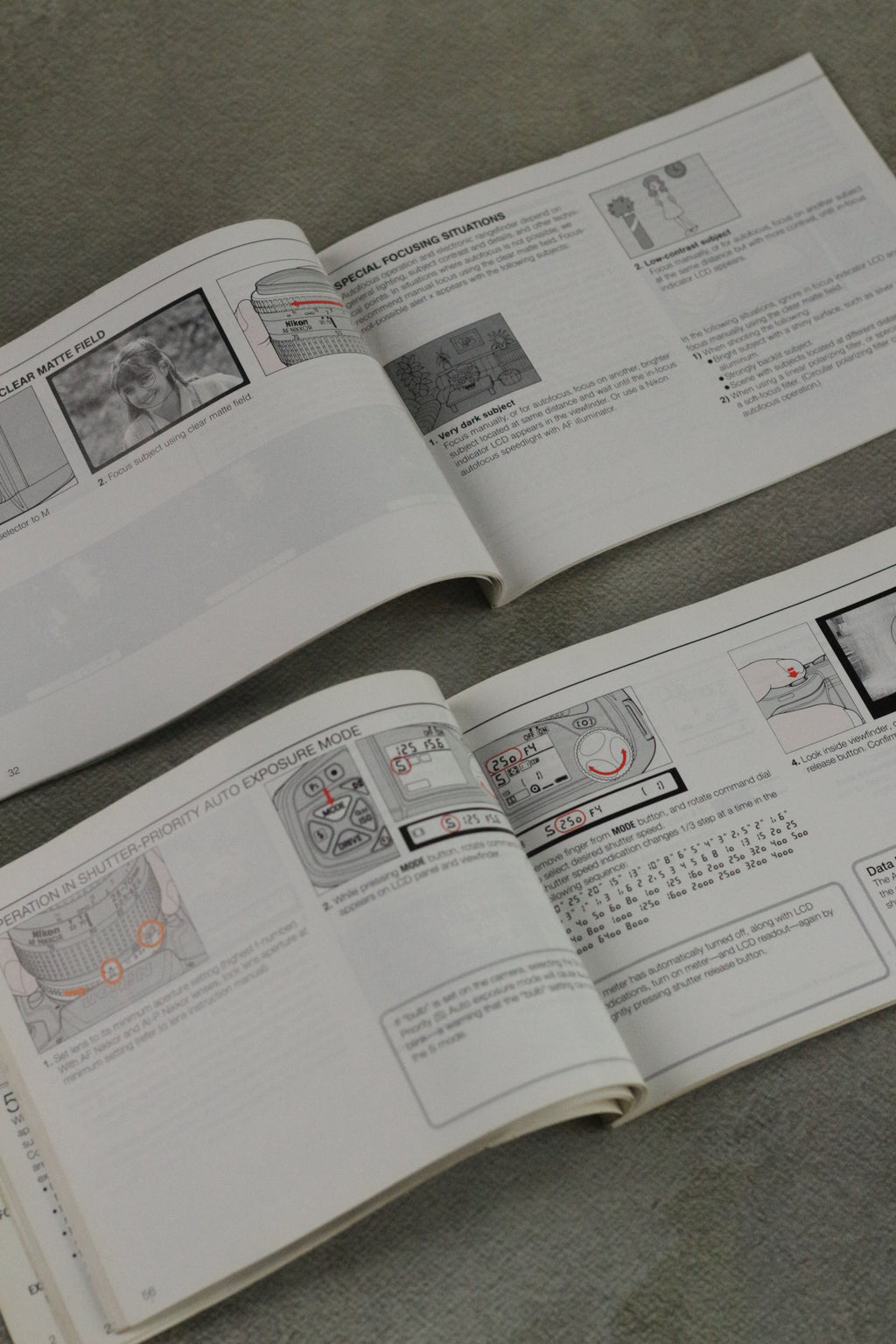 Nikon F-801S & F90X User Manuals