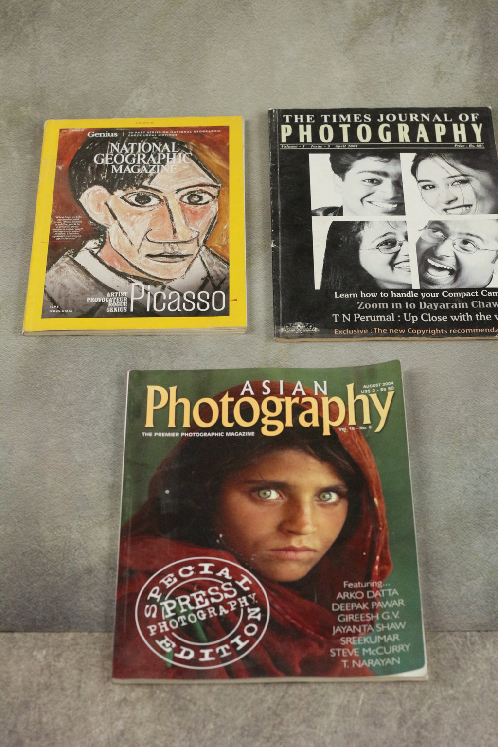 Photography Magazines (Set of 3)