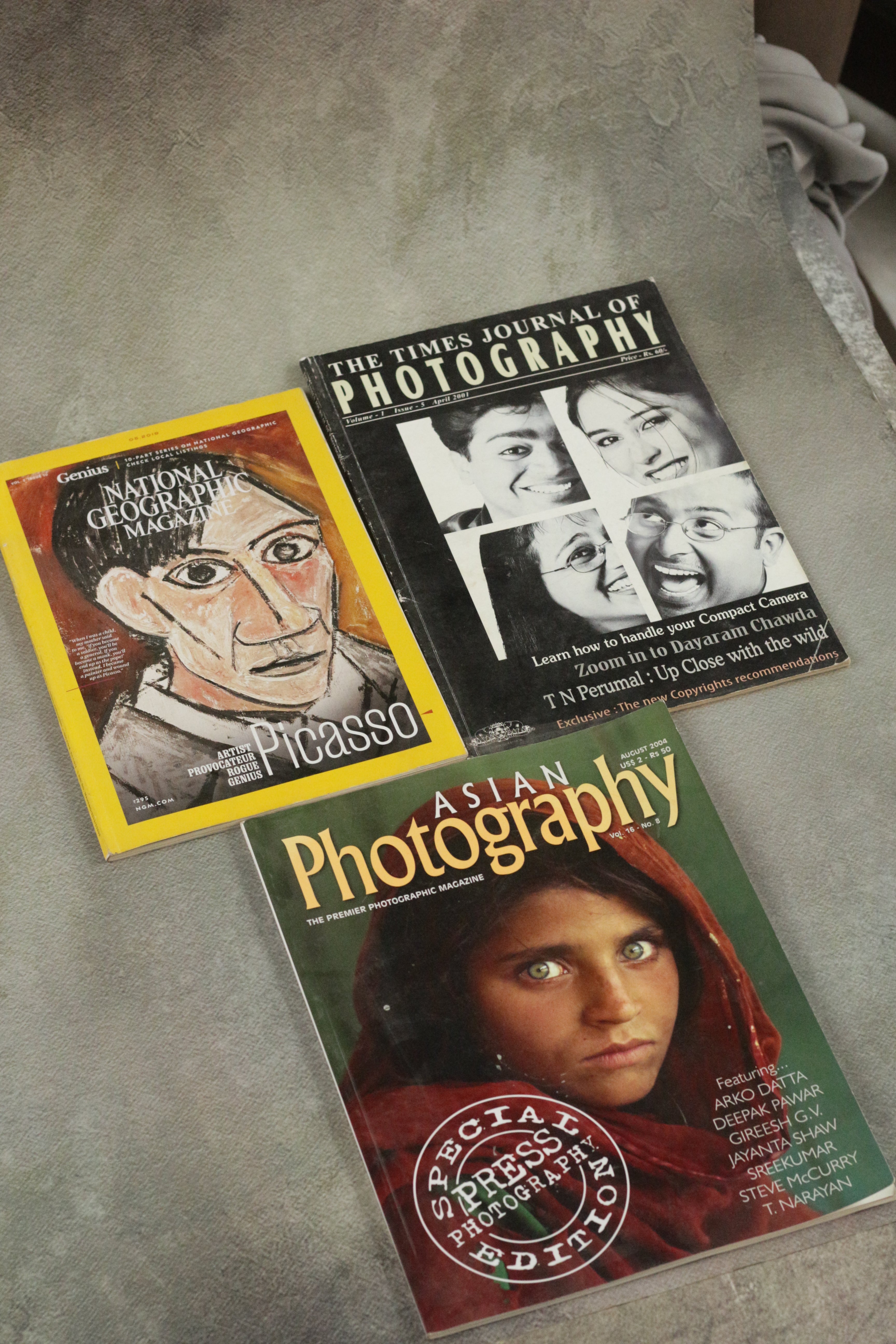 Photography Magazines (Set of 3)