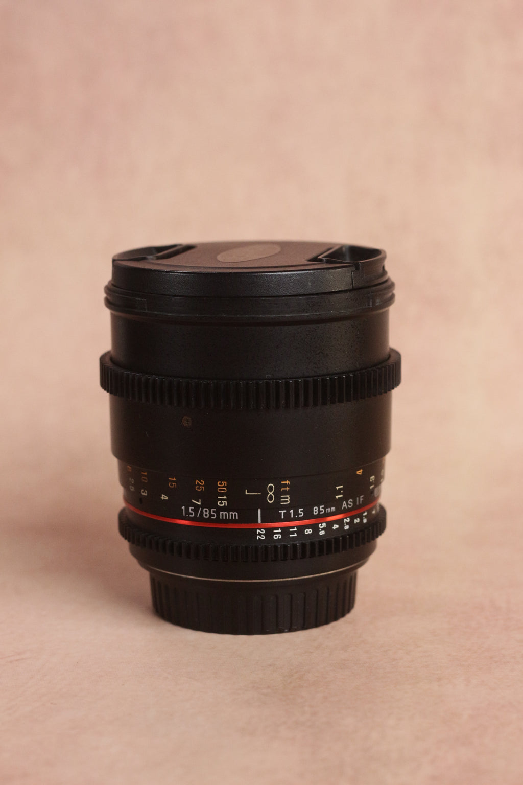 Rokinon 85mm T1.5 AS IF UMC II Cine - Canon EF