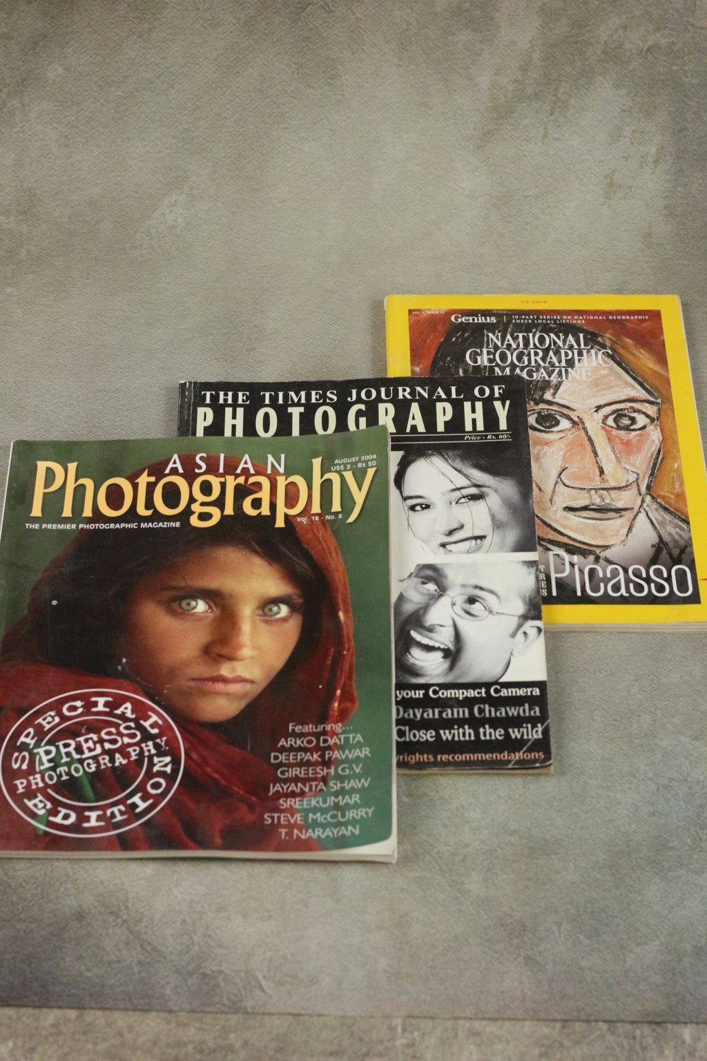 Photography Magazines (Set of 3)