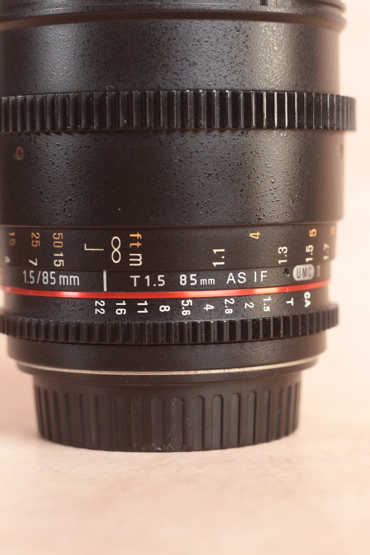 Rokinon 85mm T1.5 AS IF UMC II Cine - Canon EF