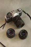 Canon AE-1 Program + 3 FD Lenses Kit