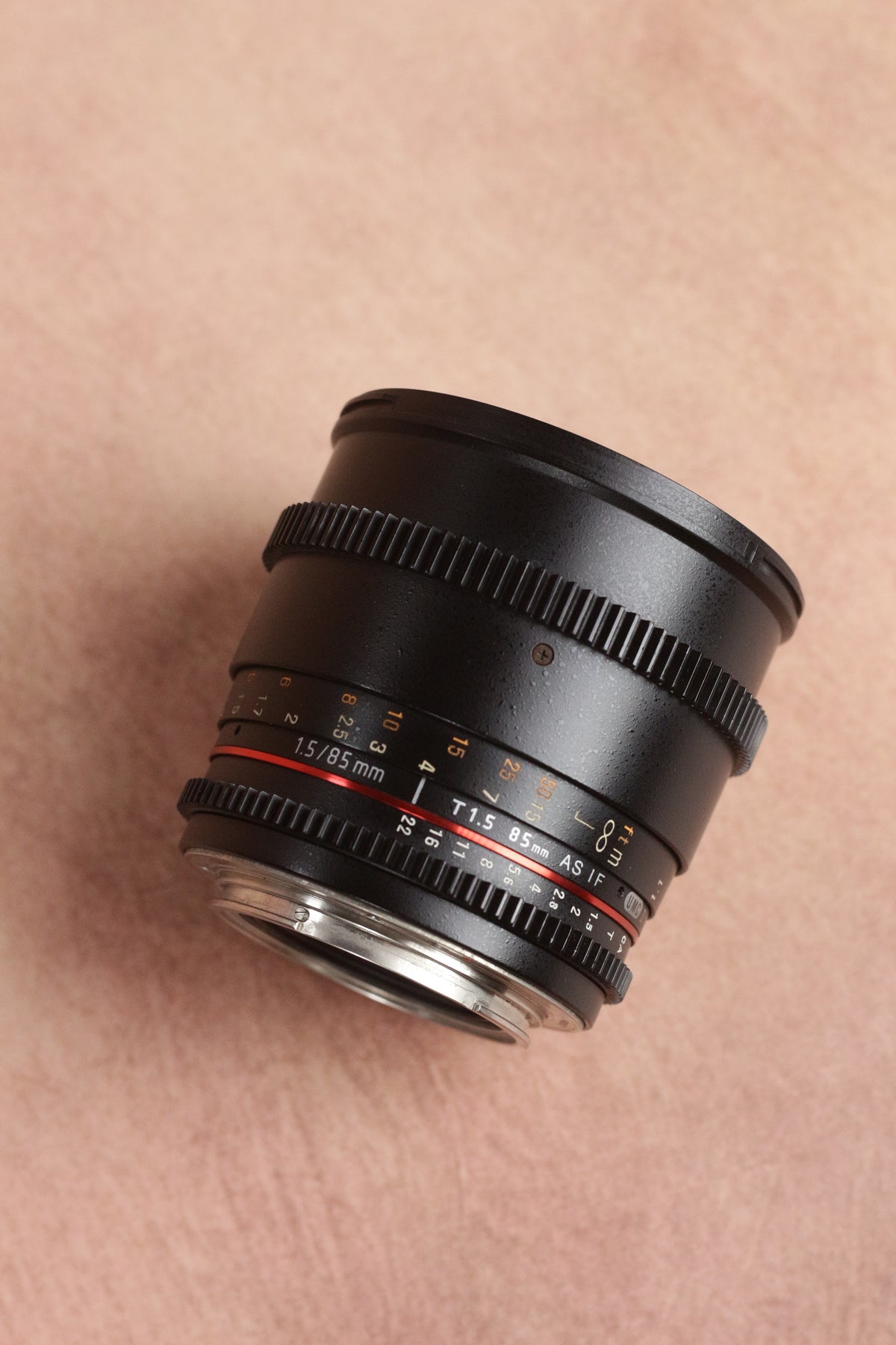 Rokinon 85mm T1.5 AS IF UMC II Cine - Canon EF
