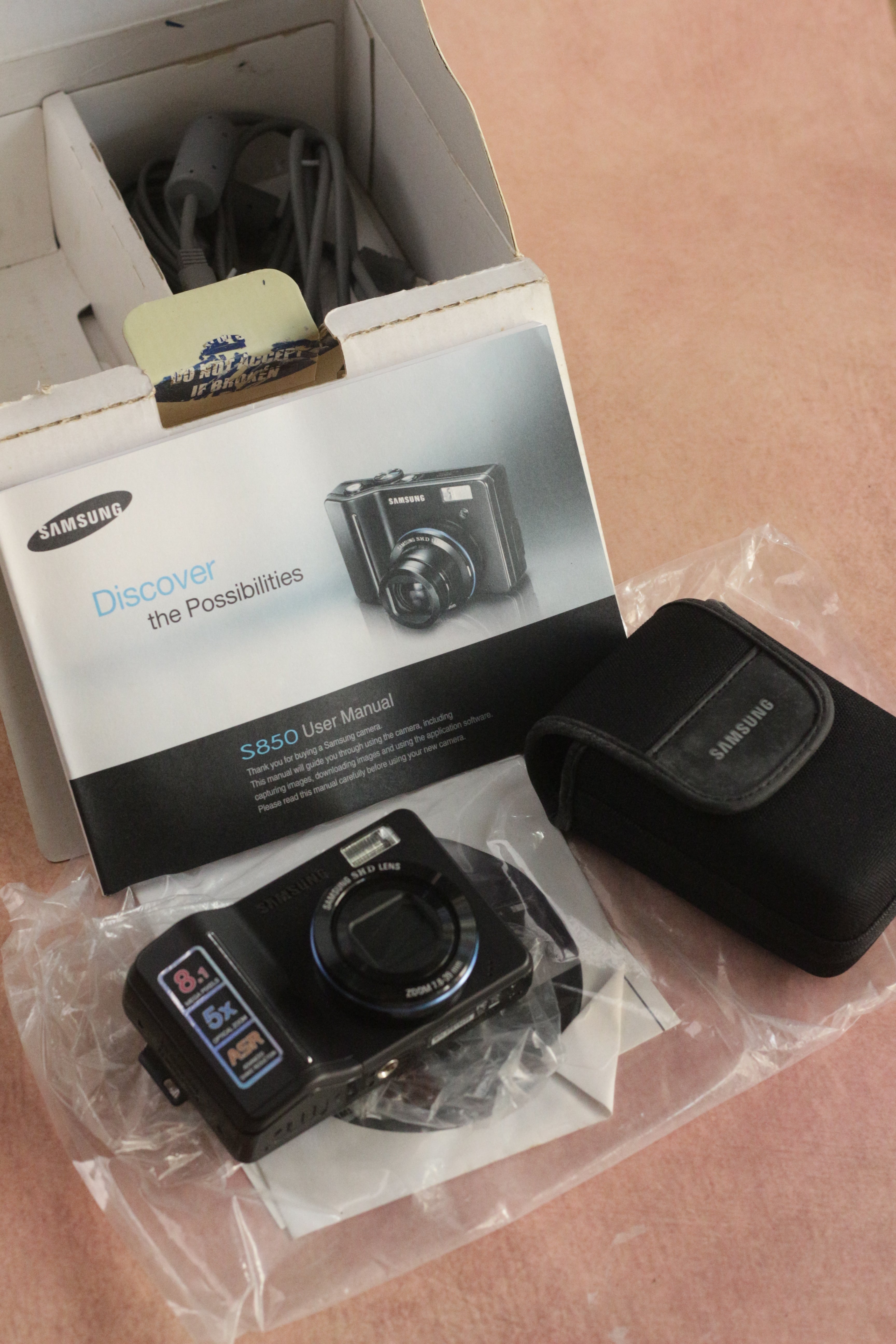 Samsung S850 + original box
