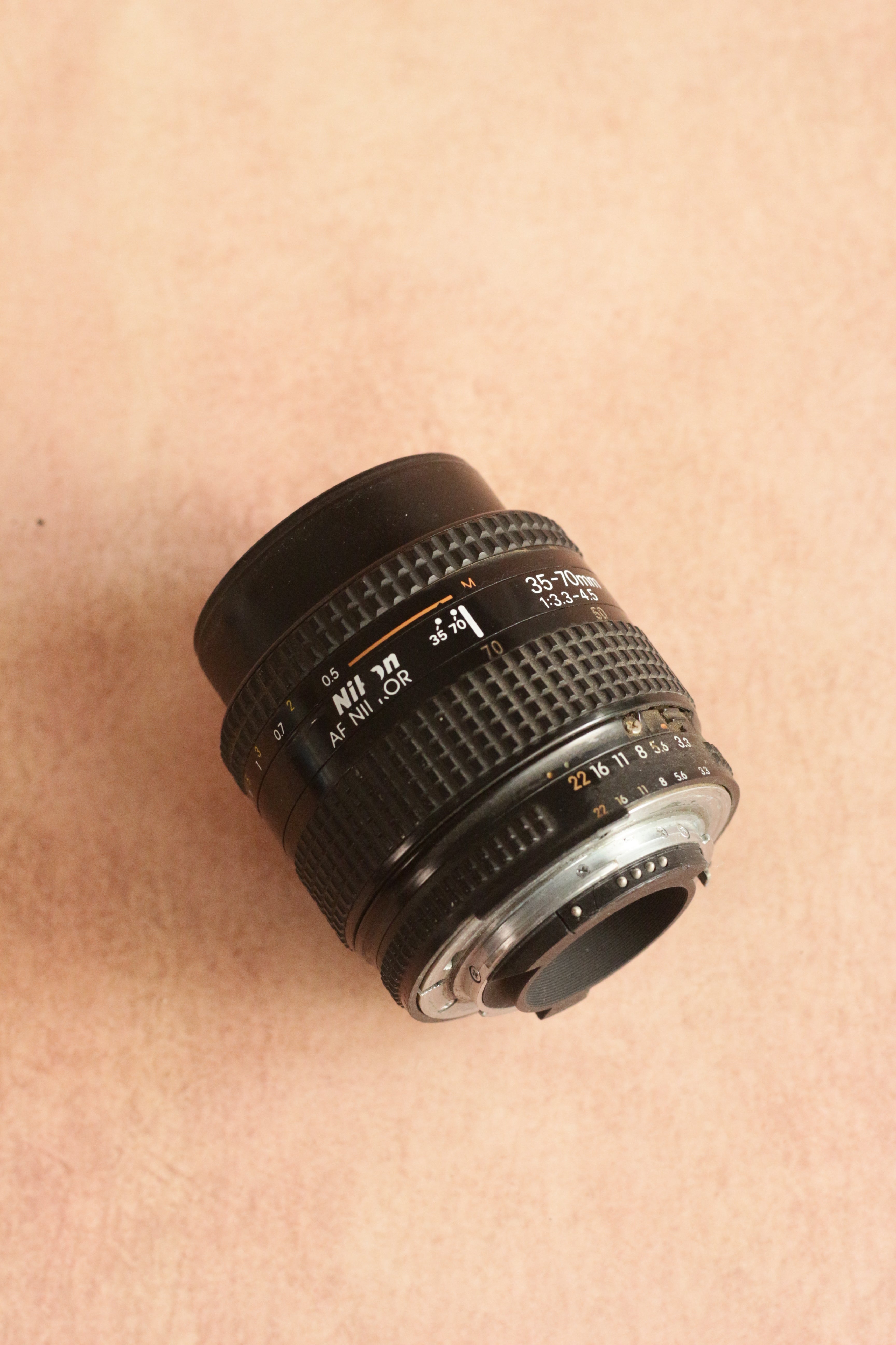 Nikon F65 + Nikkor AF 35-70mm F3.5-4.5 + battery grip