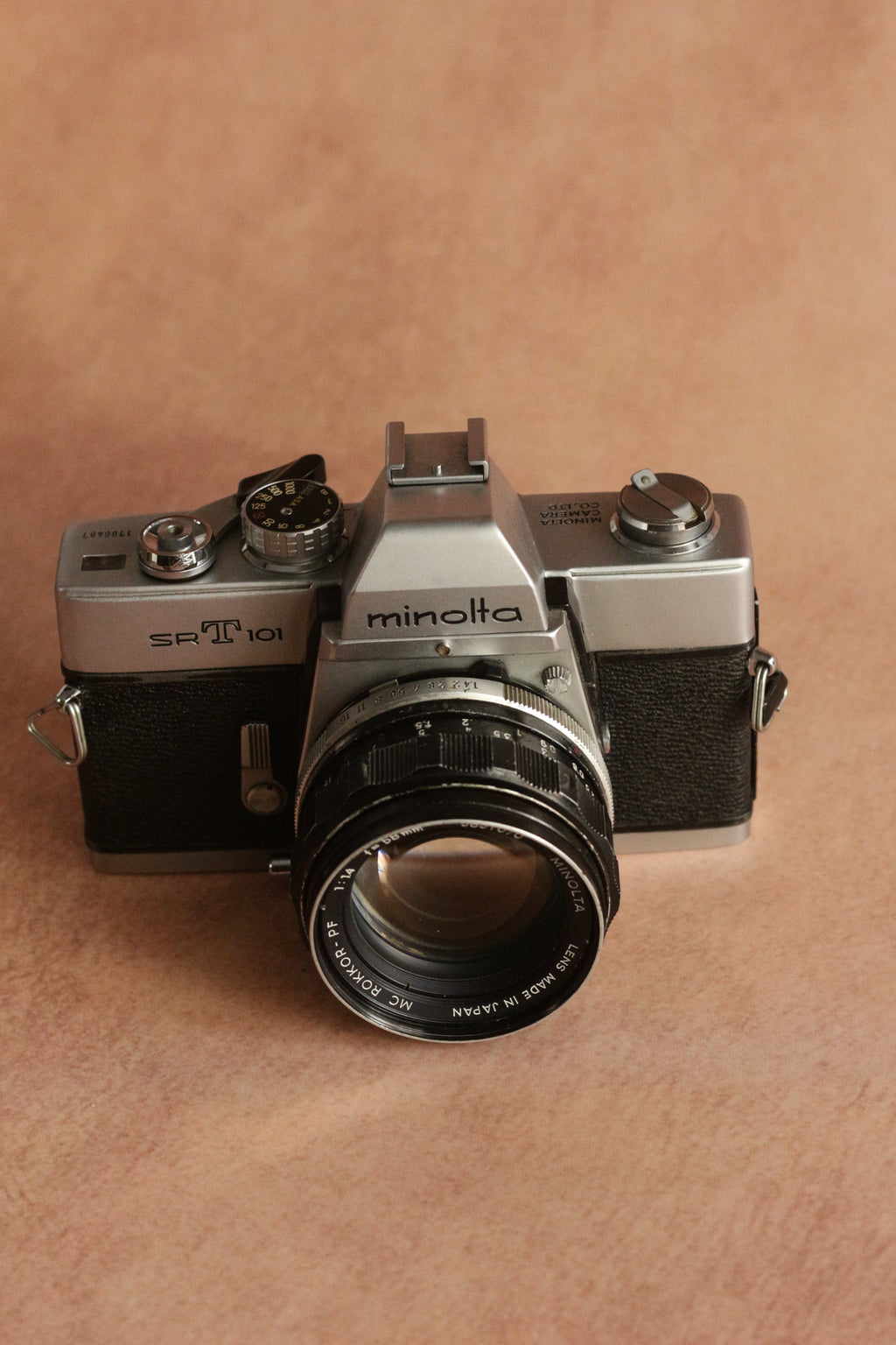 Minolta SRT 101 + MC Rokkor-PF 58mm F1.4