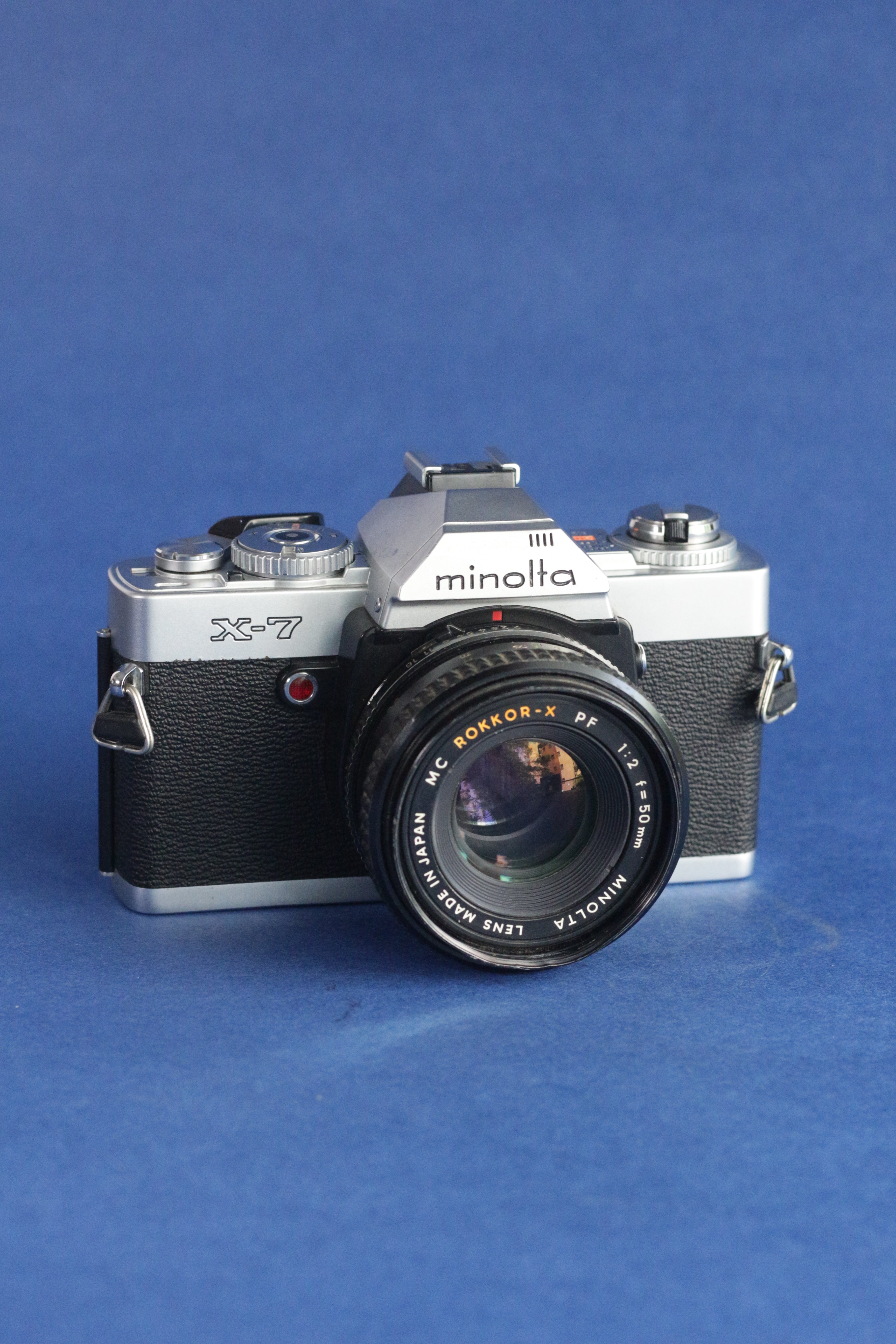 Minolta X-7 + MC Rokkor-X PF 50mm F1.7