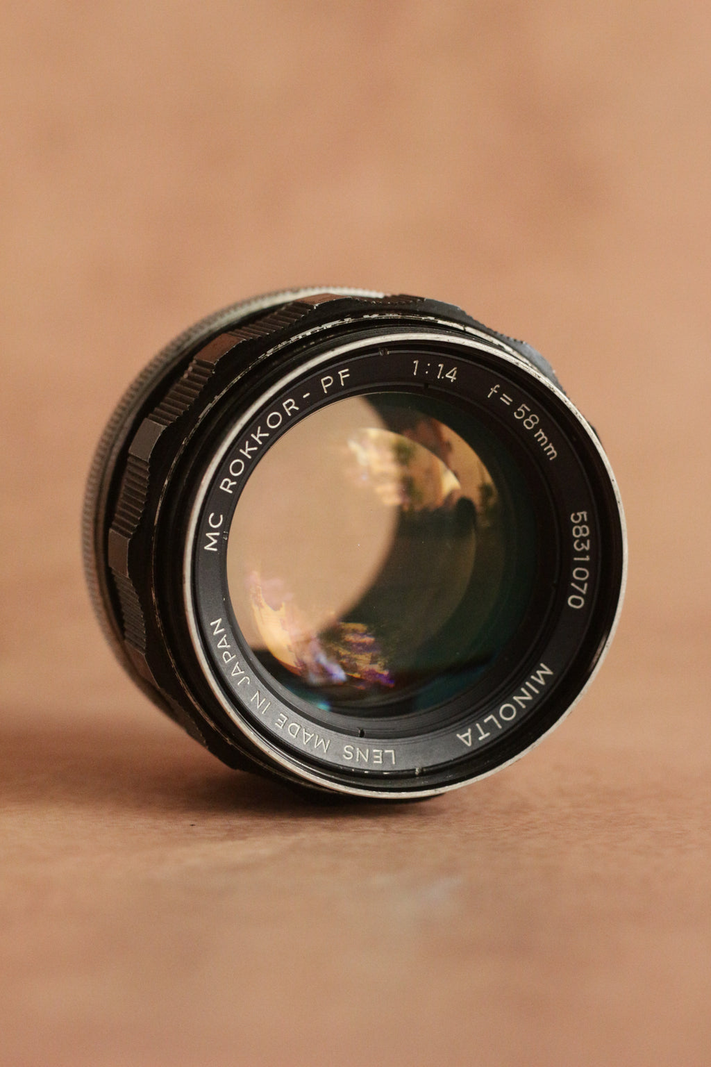 Minolta SRT 101 + MC Rokkor-PF 58mm F1.4
