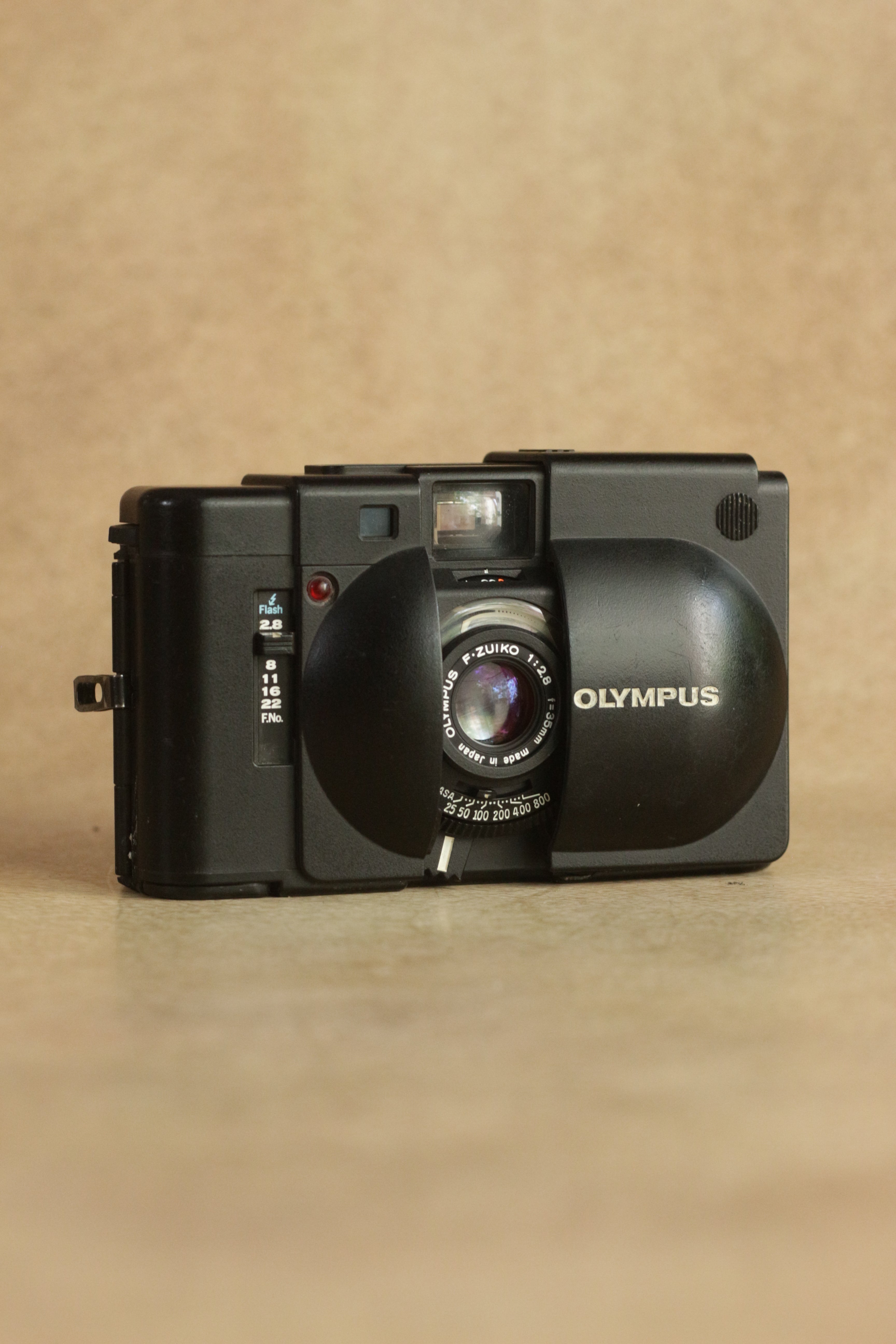Olympus XA + A16 Flash