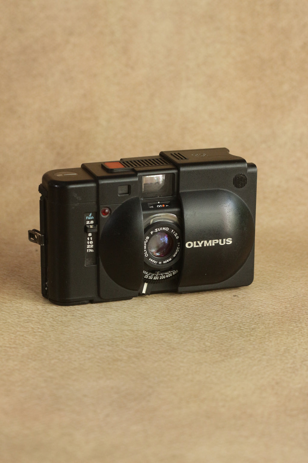 Olympus XA + A16 Flash
