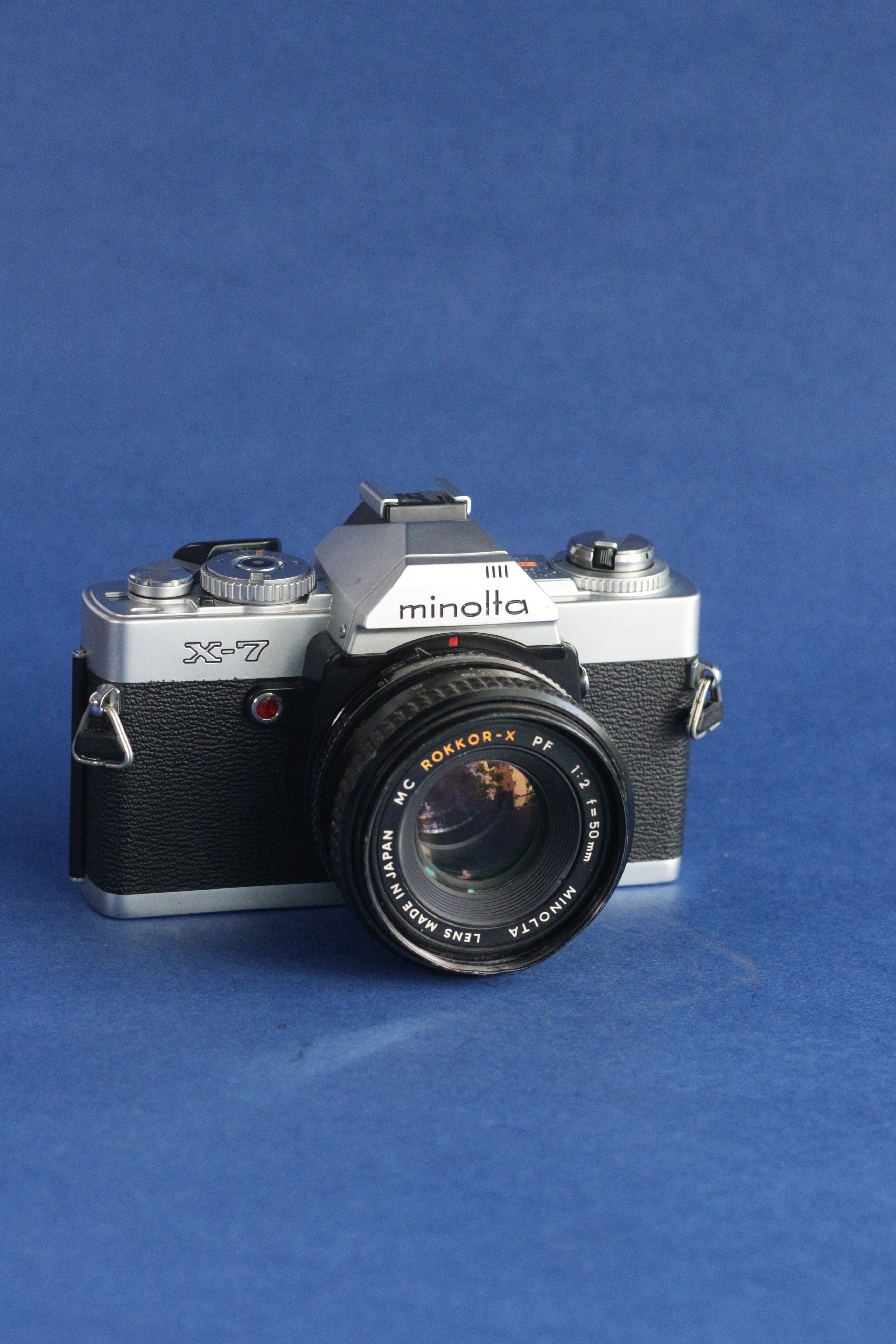 Minolta X-7 + MC Rokkor-X PF 50mm F1.7