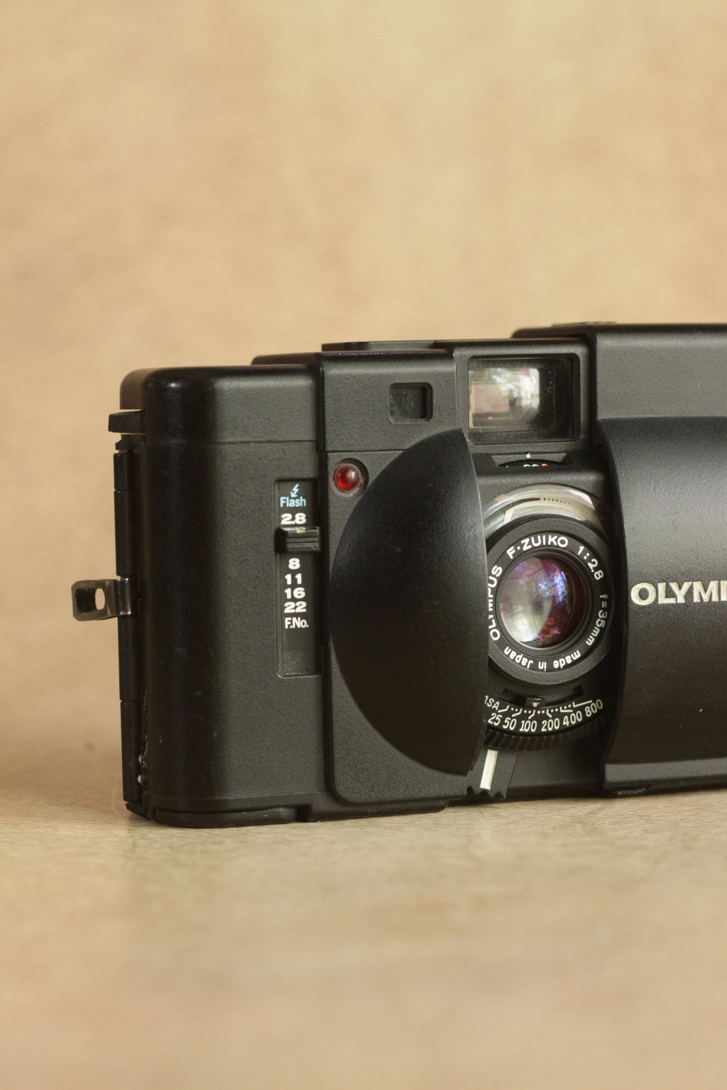 Olympus XA + A16 Flash