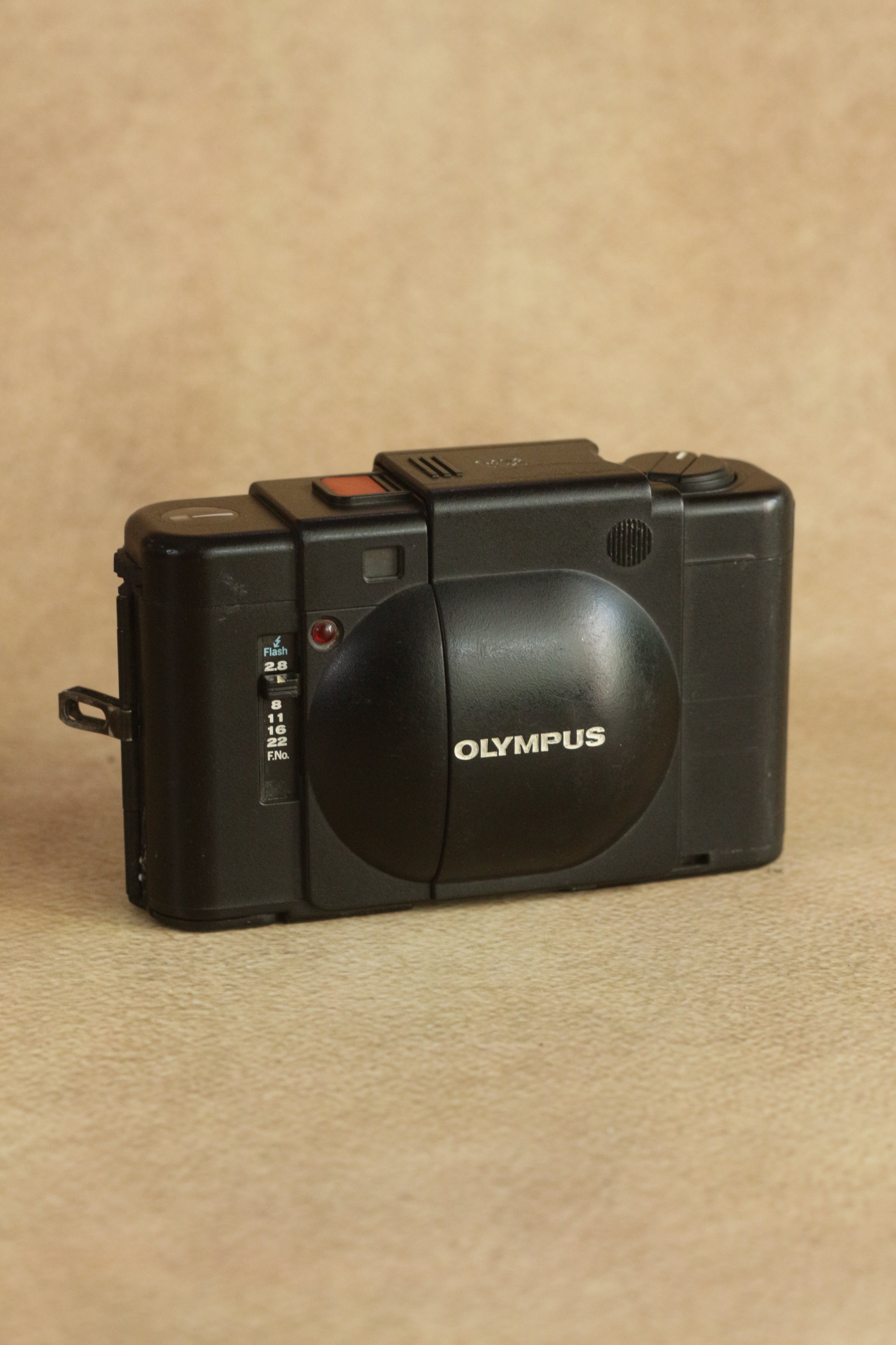 Olympus XA + A16 Flash