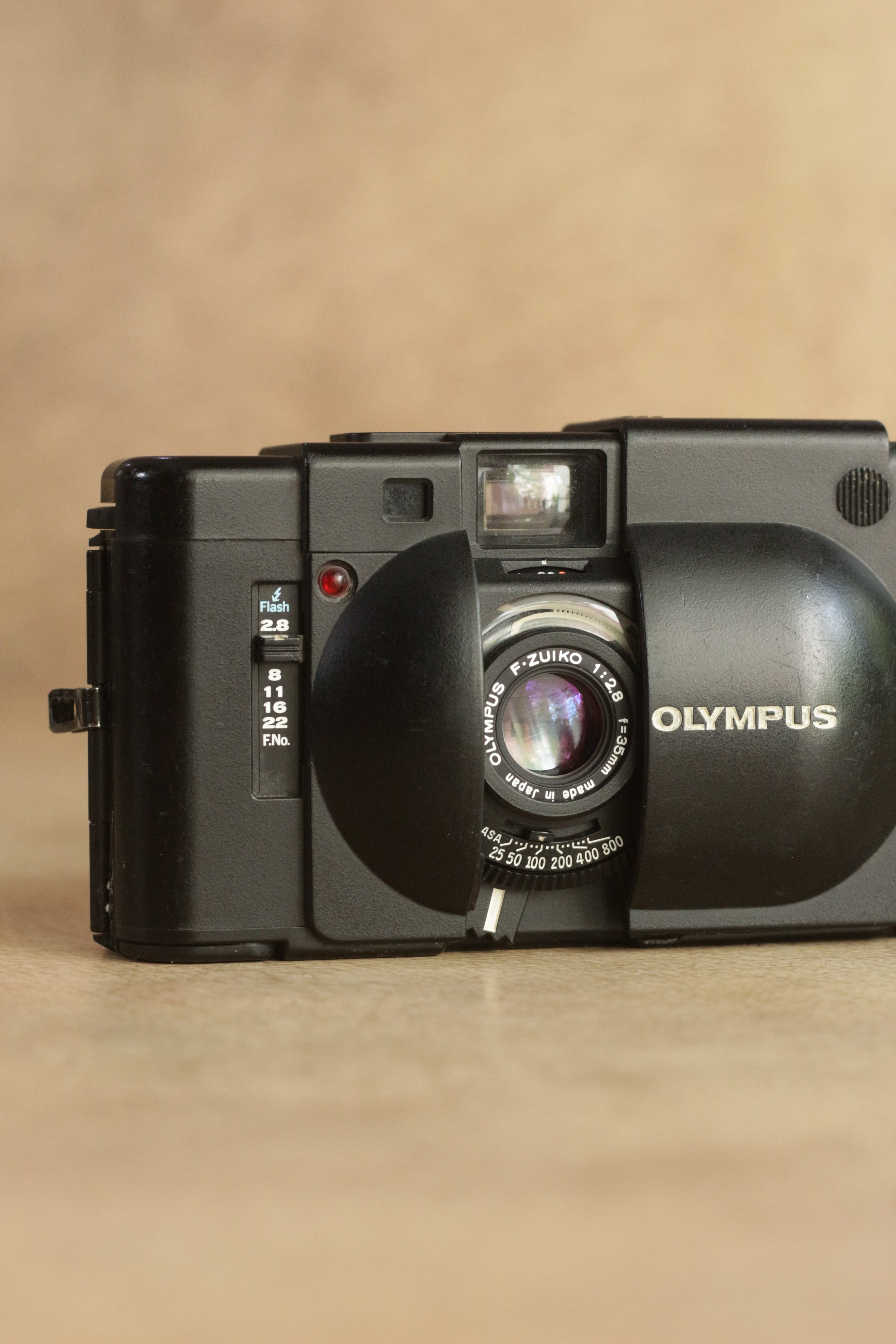 Olympus XA + A16 Flash