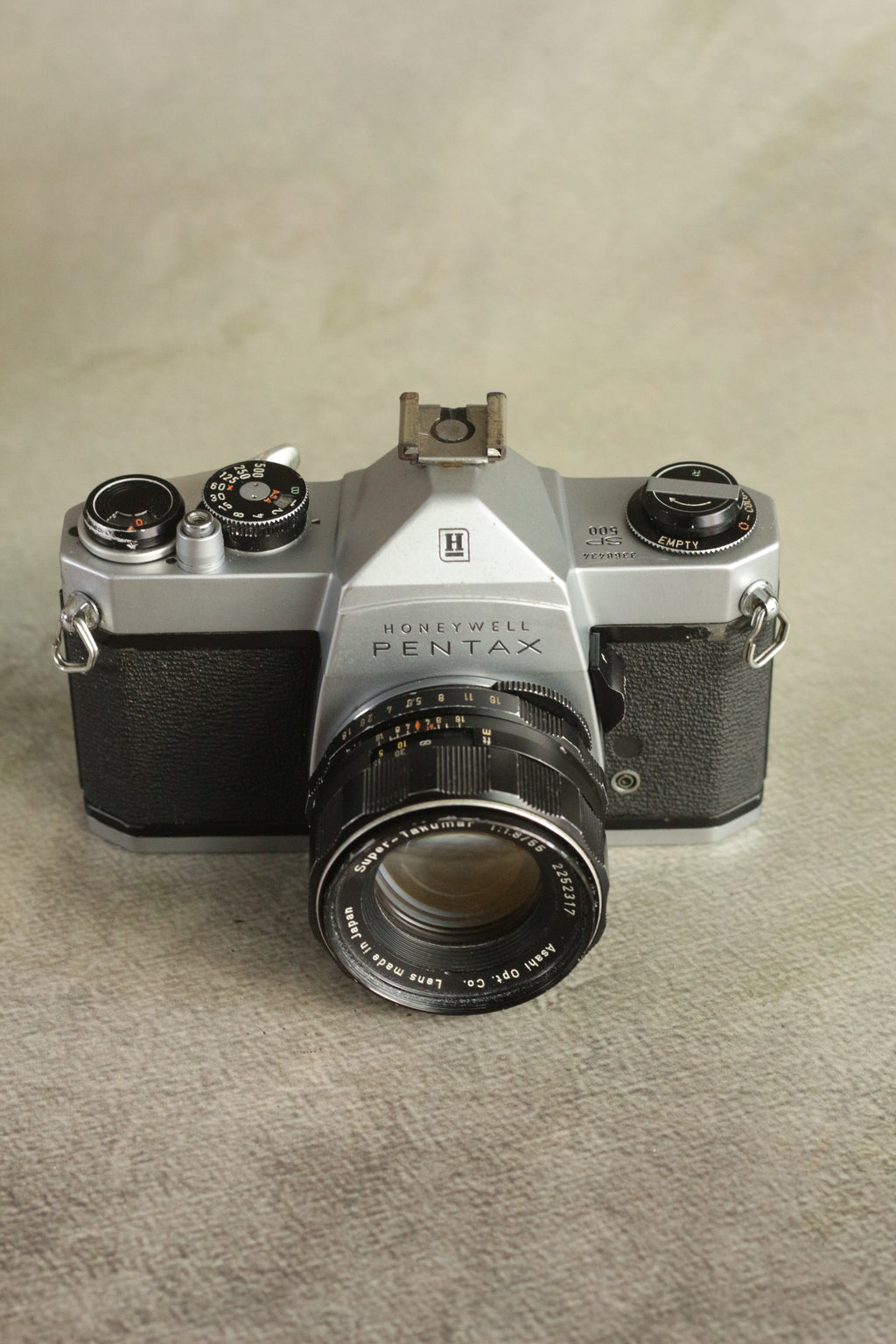 Honeywell Pentax SP500 + Asahi Super-Takumar 55mm F1.8