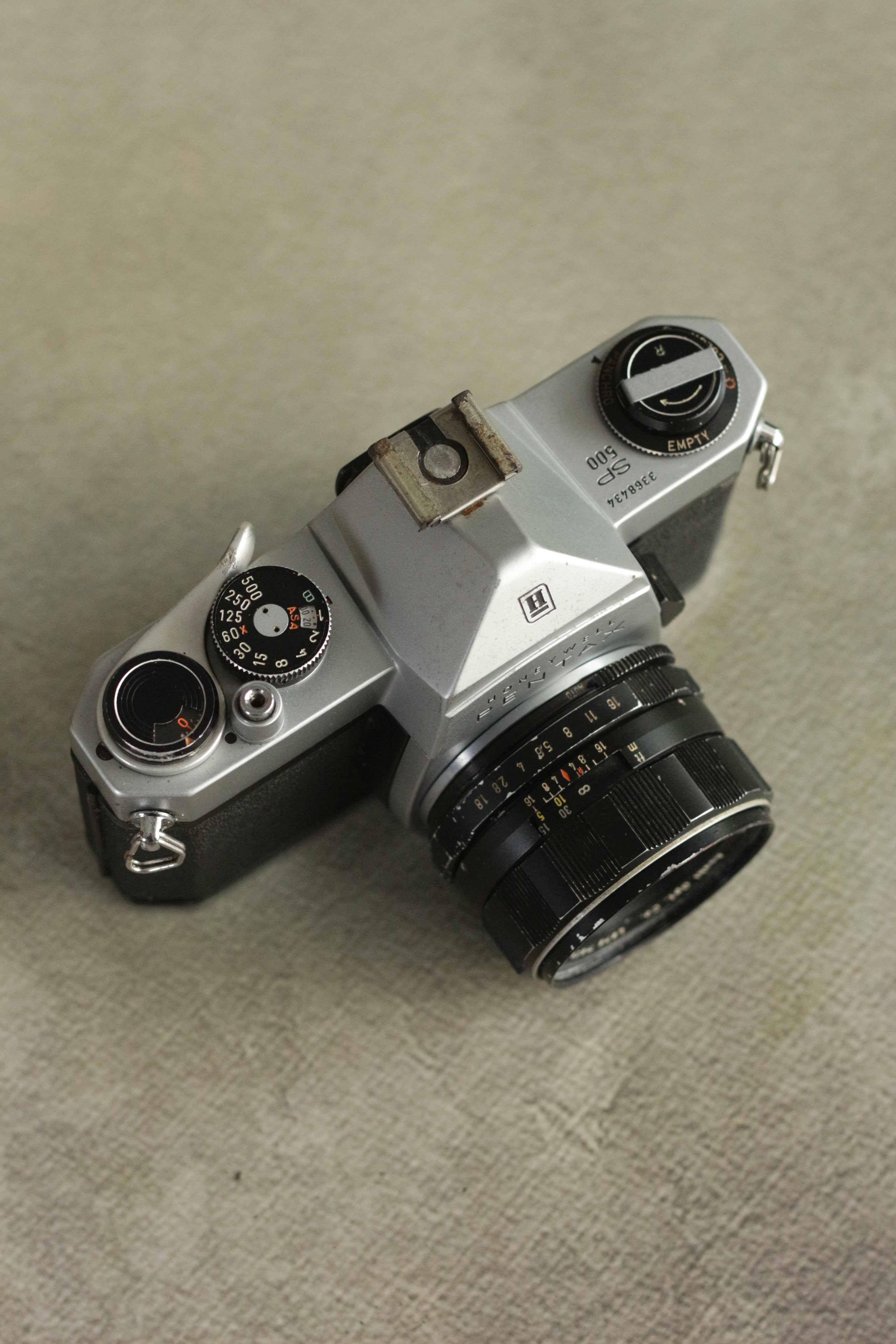Honeywell Pentax SP500 + Asahi Super-Takumar 55mm F1.8