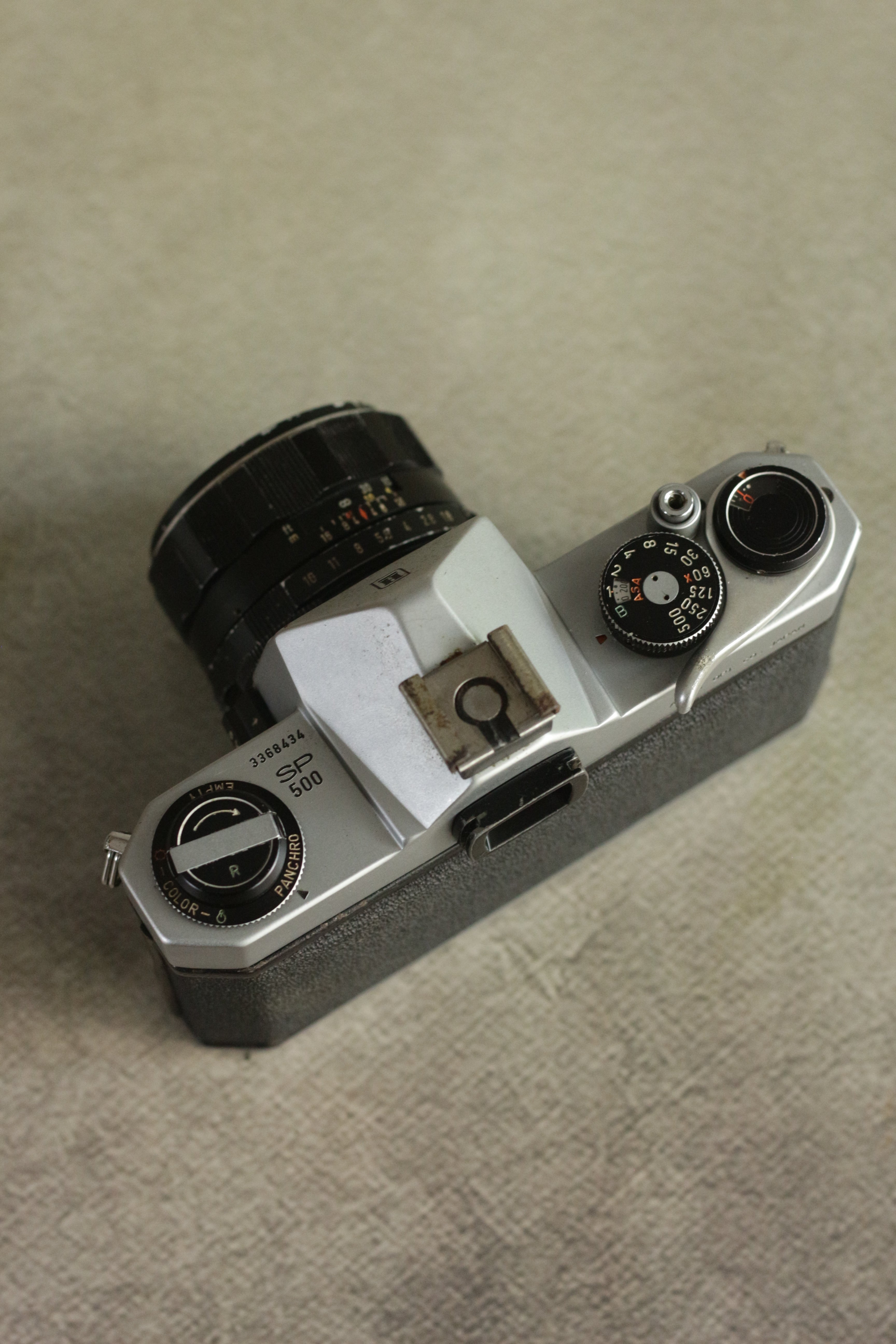 Honeywell Pentax SP500 + Asahi Super-Takumar 55mm F1.8