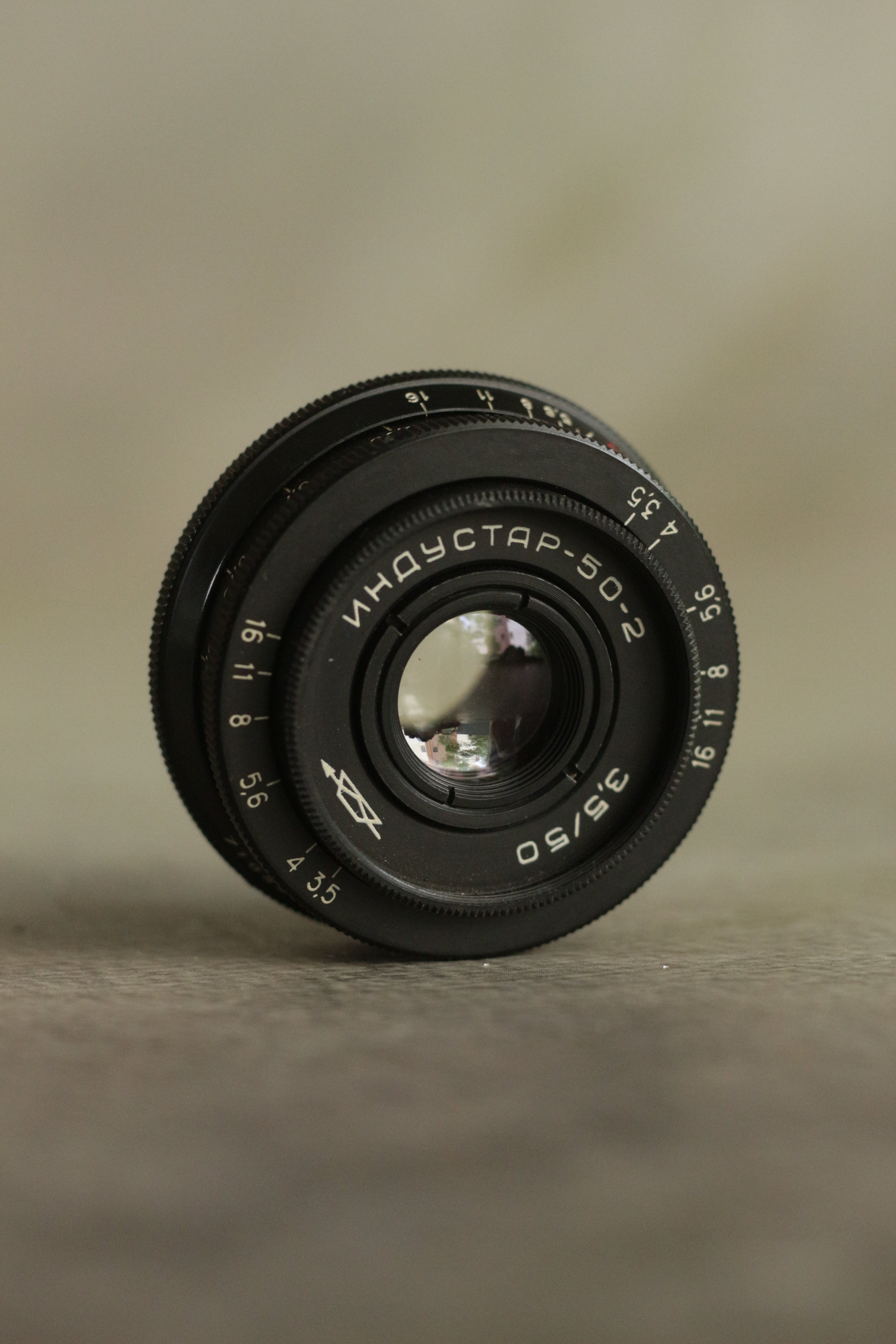Industar 50-2 50mm F3.5 Pancake Lens
