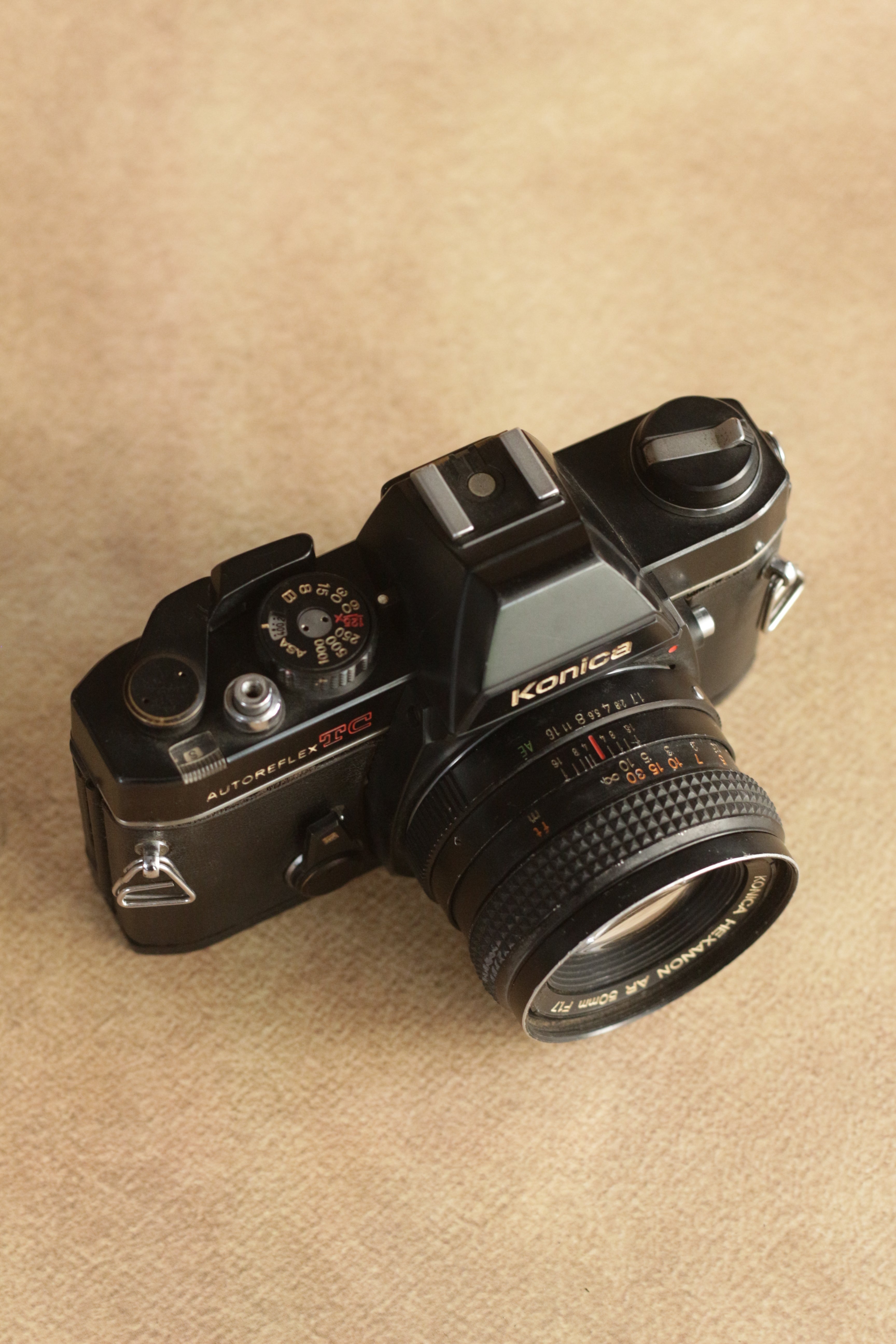 Konica Autoreflex TC + Konica AR 50mm F1.7
