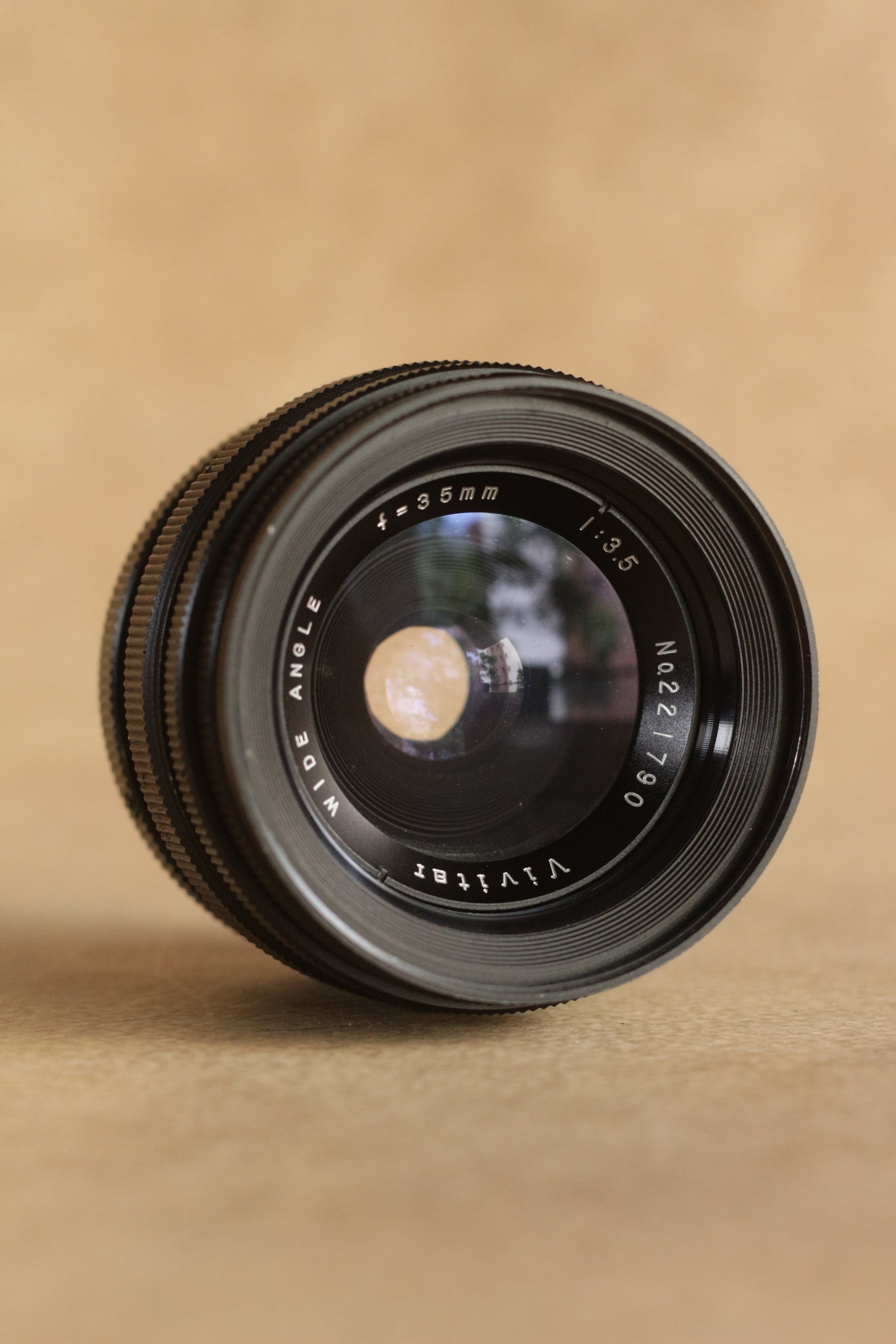 Vivitar 35mm F3.5 (T-Mount + T-PK Adapter)