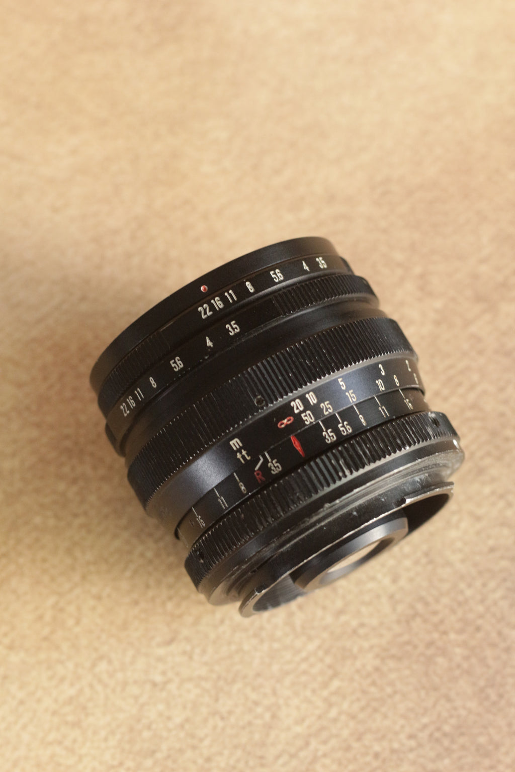 Vivitar 35mm F3.5 (T-Mount + T-PK Adapter)