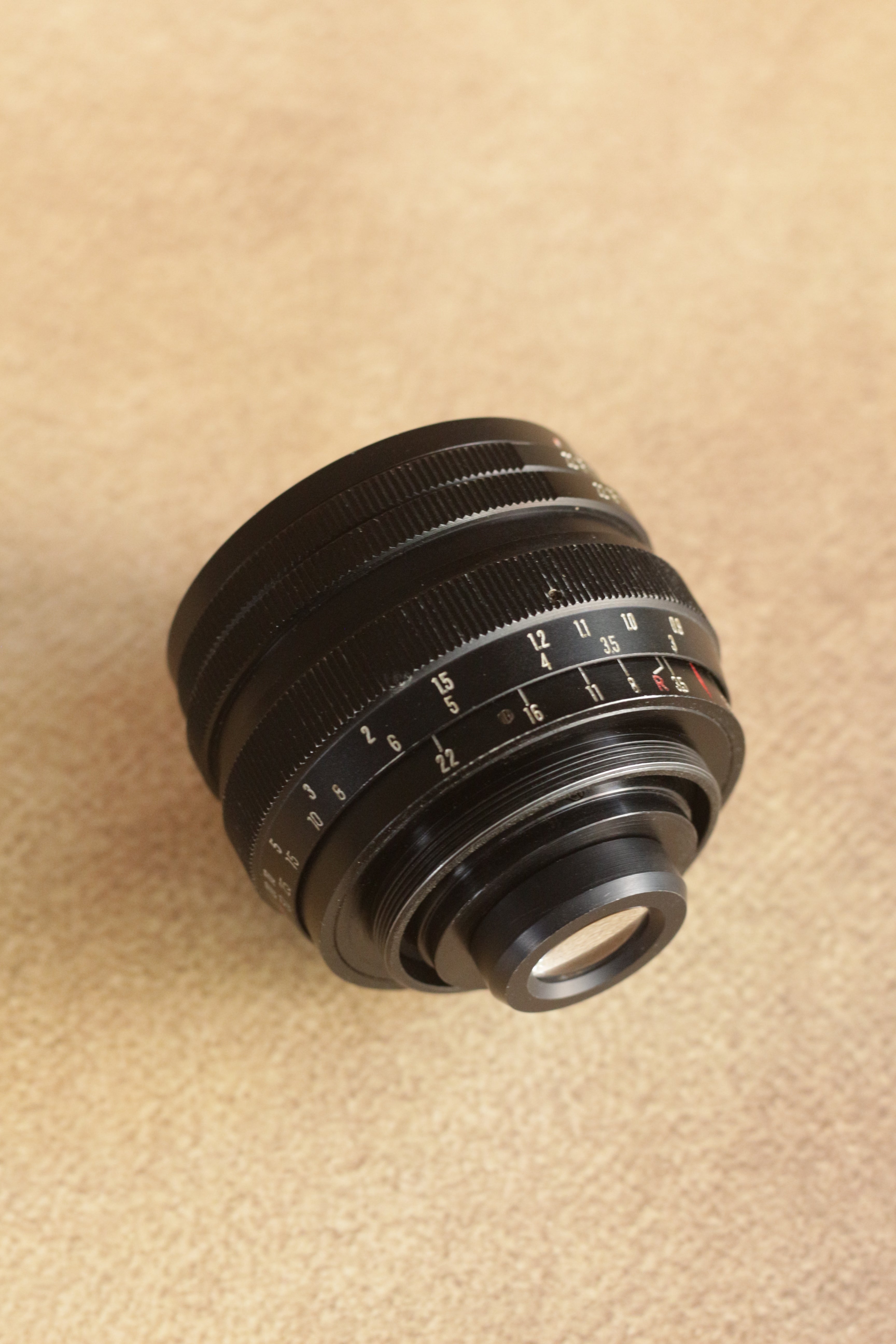 Vivitar 35mm F3.5 (T-Mount + T-PK Adapter)
