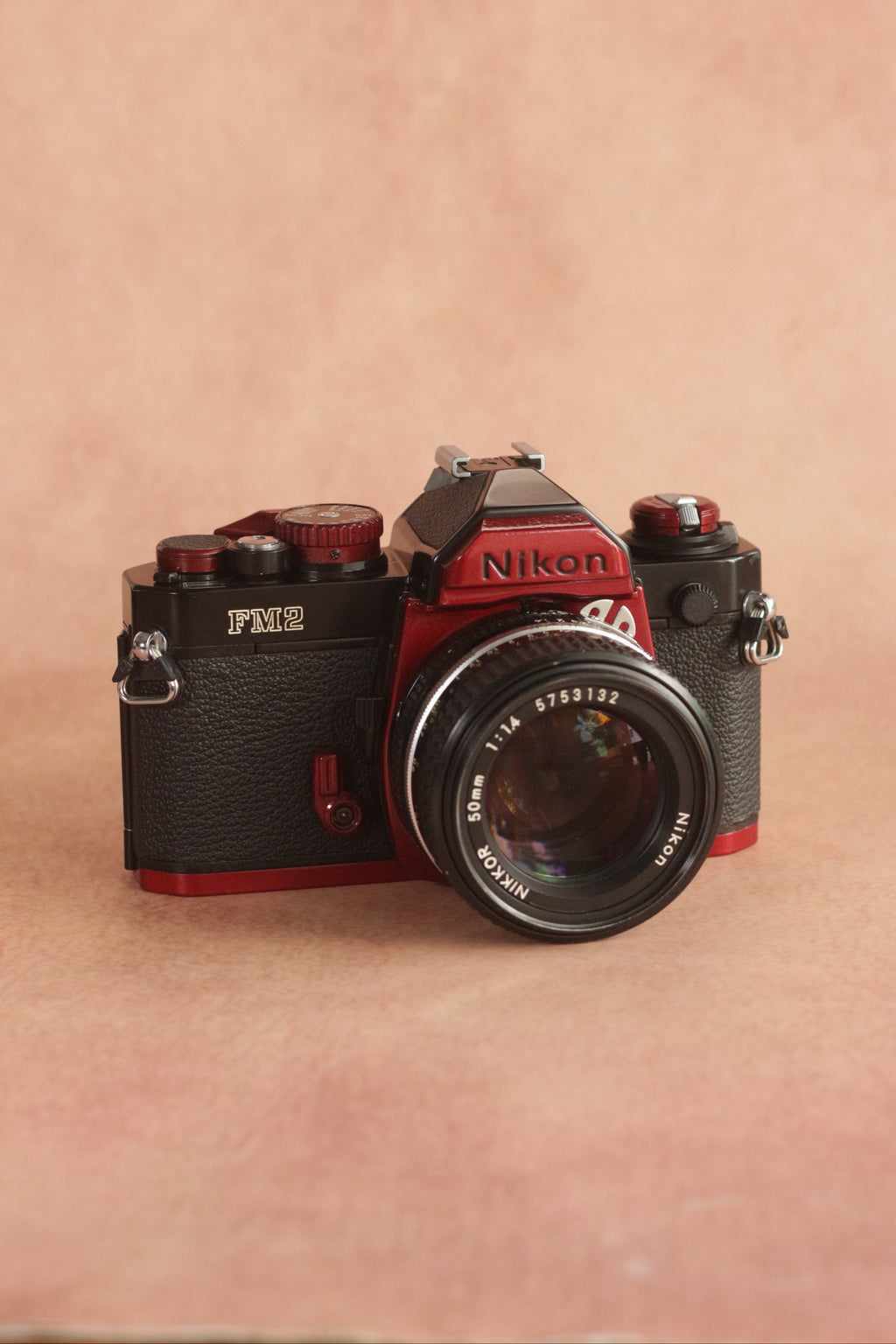 Nikon FM2n - Custom Red Paint