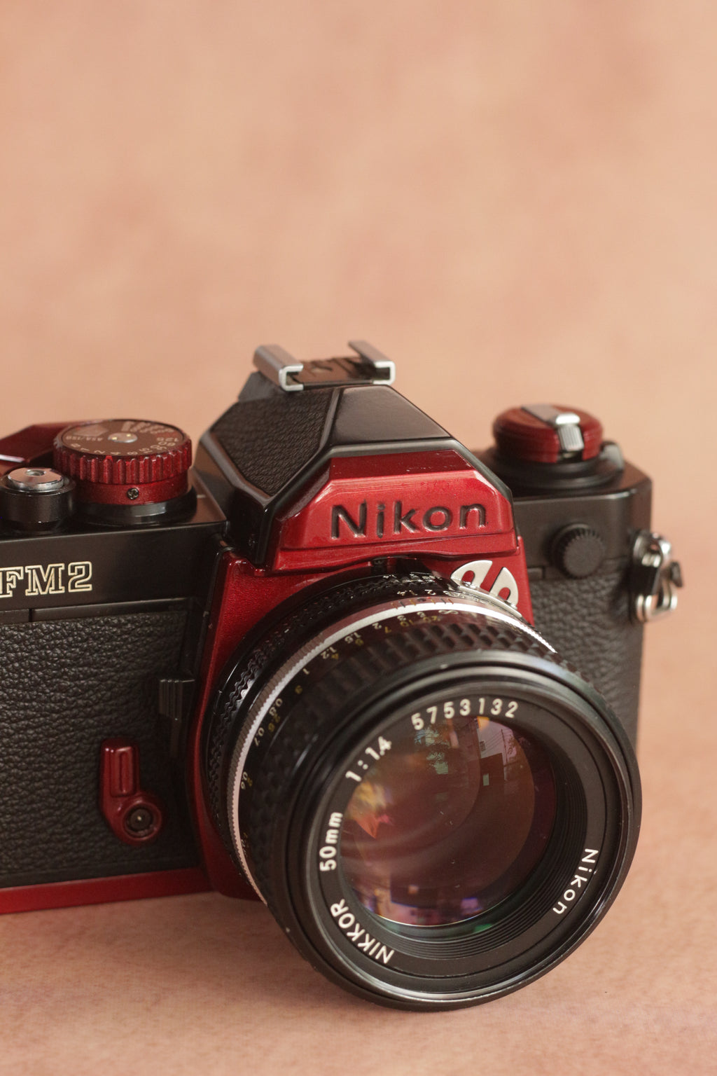 Nikon FM2n - Custom Red Paint
