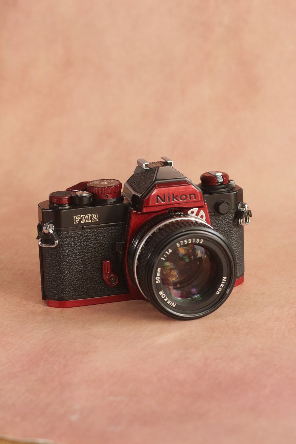 Nikon FM2n - Custom Red Paint