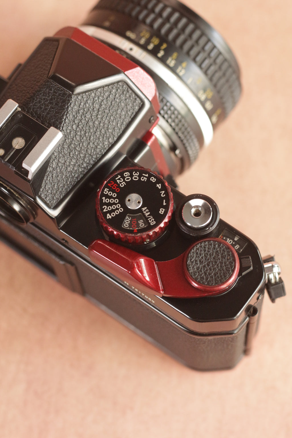 Nikon FM2n - Custom Red Paint