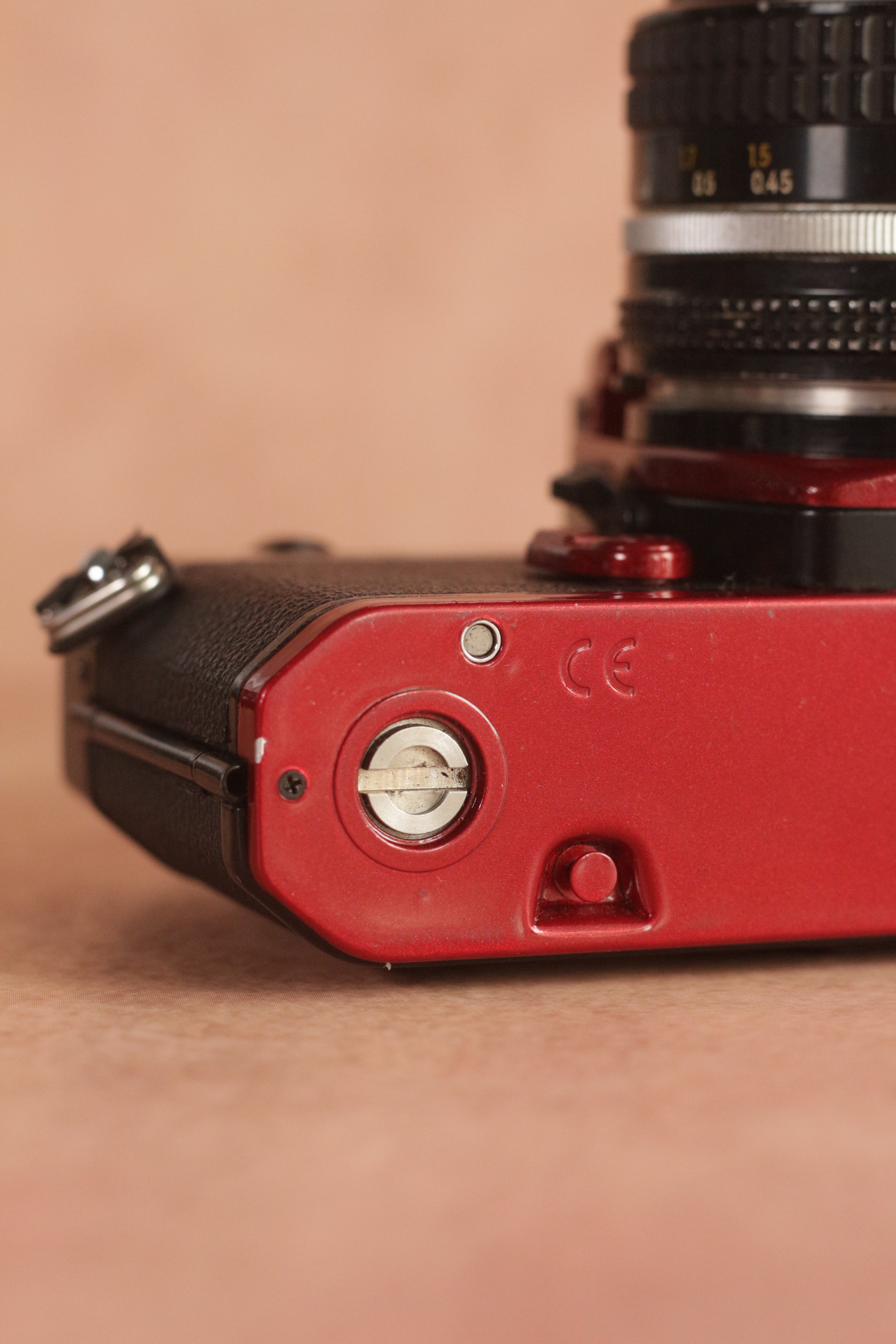 Nikon FM2n - Custom Red Paint