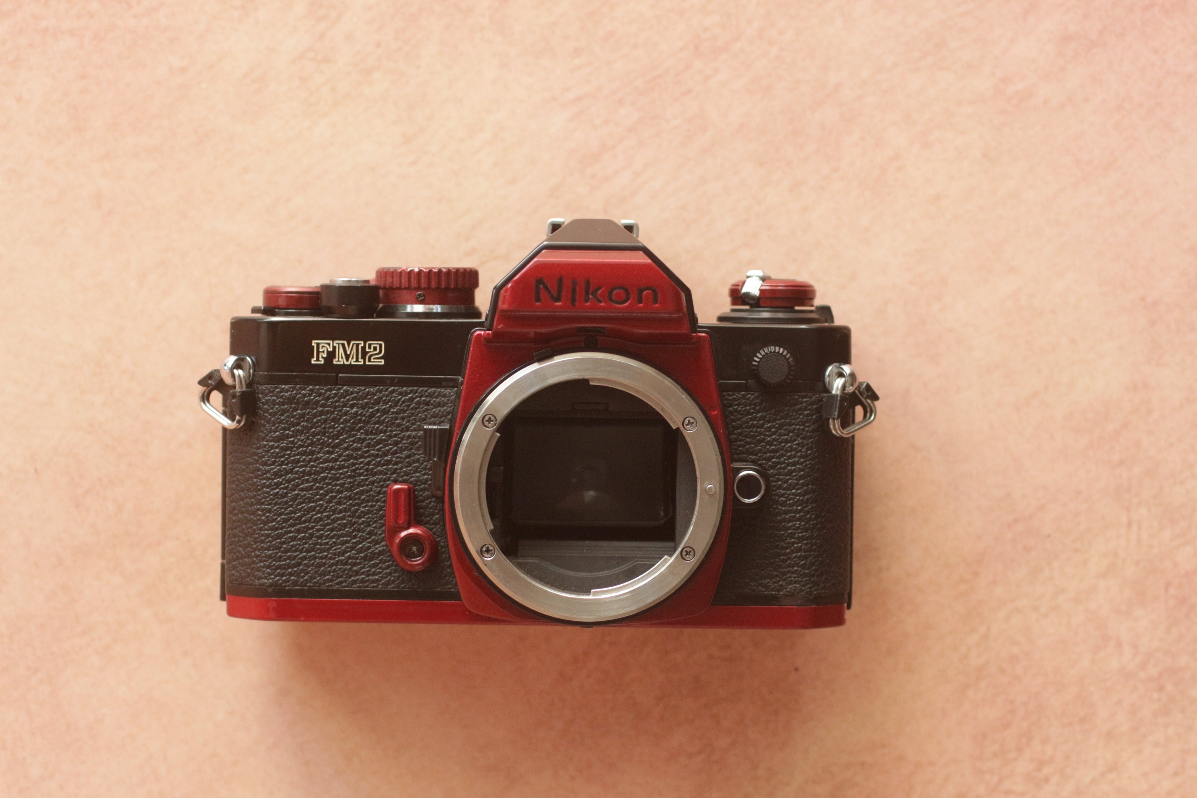 Nikon FM2n - Custom Red Paint