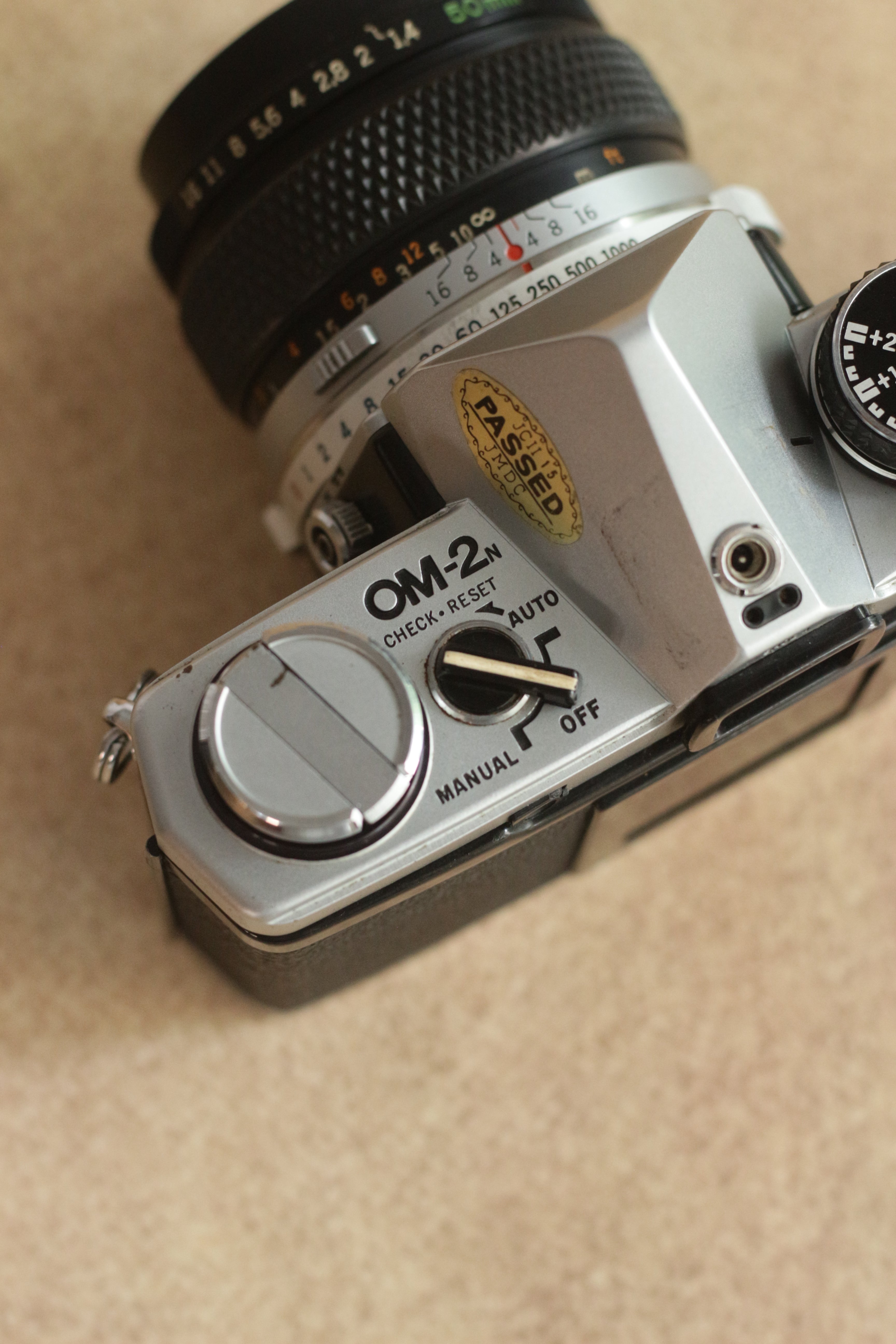 Olympus OM-2n + Zuiko MC Auto-S 50mm F1.4