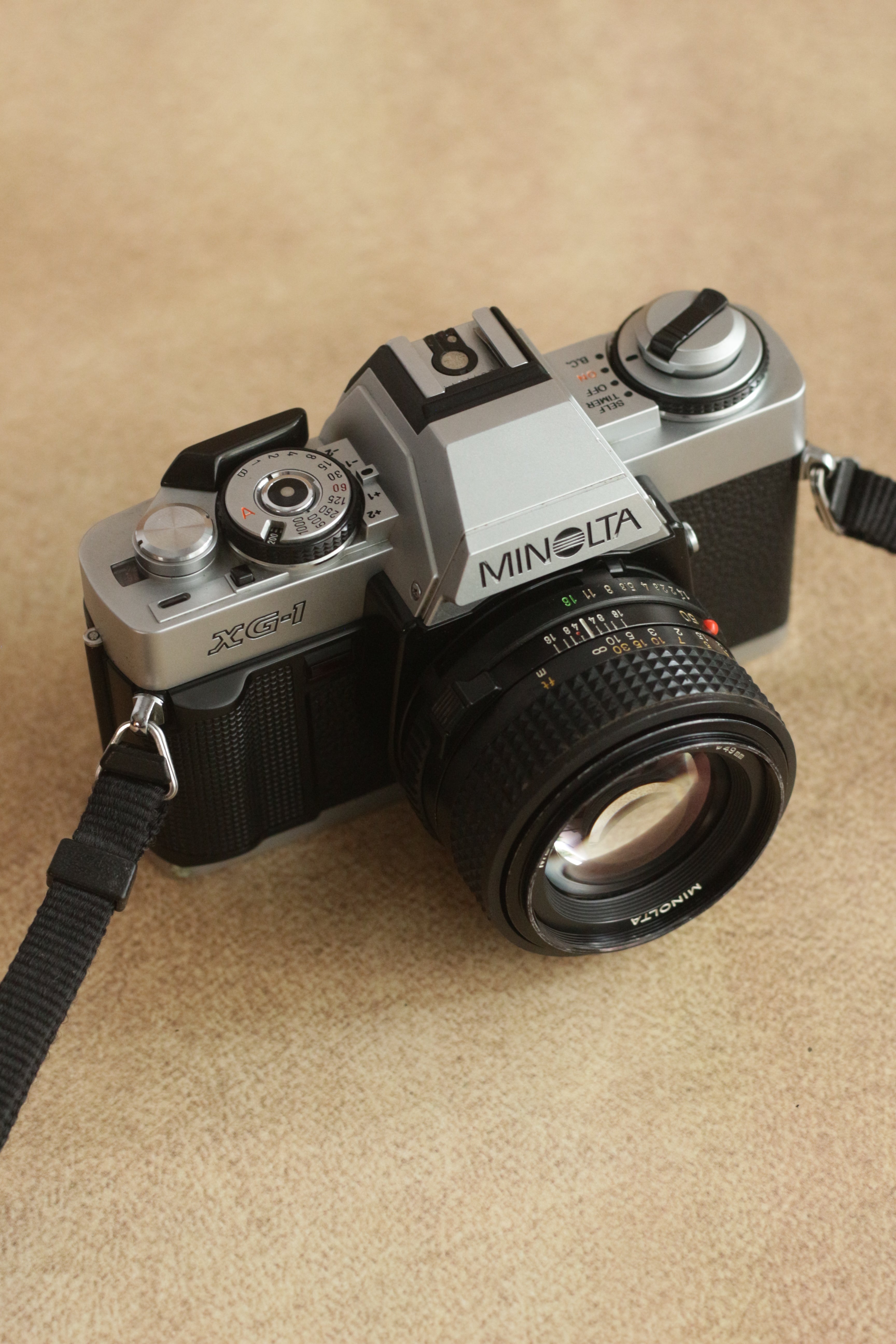 Minolta XG-1 + MD 50mm F1.4