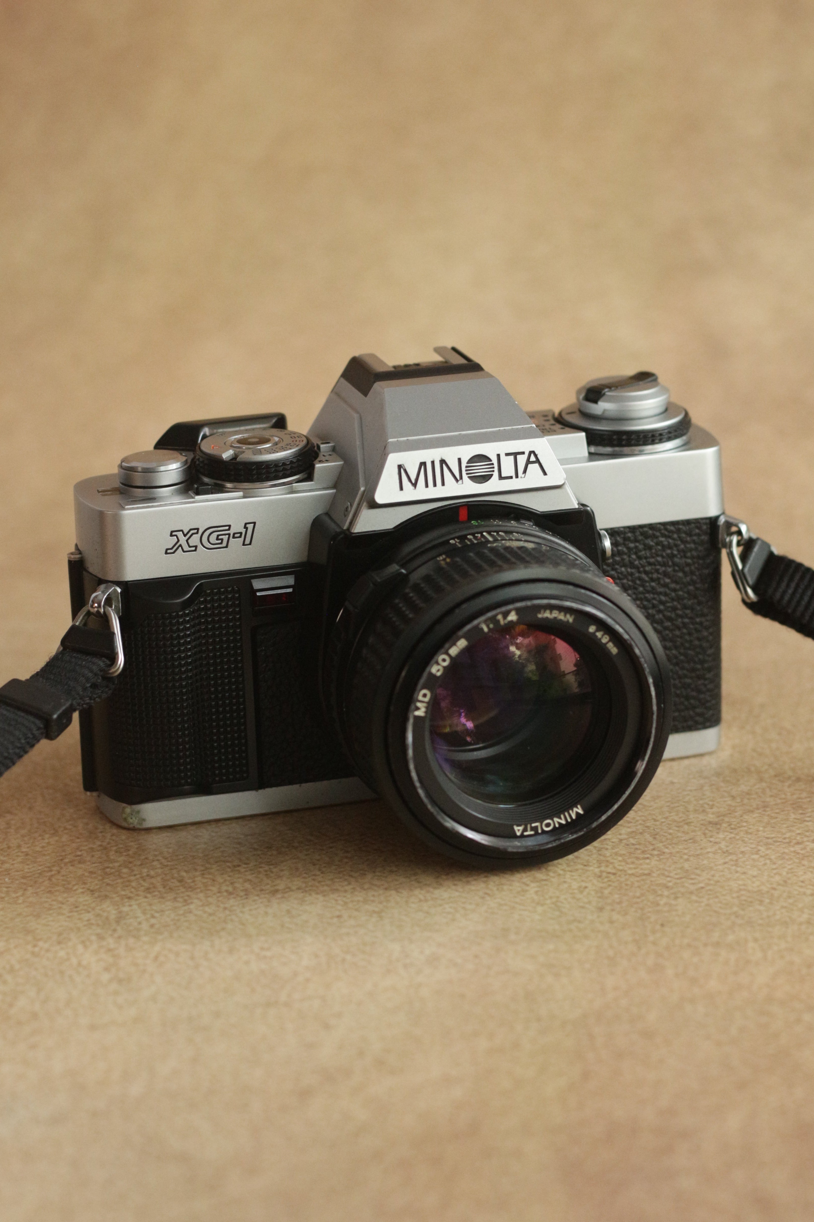 Minolta XG-1 + MD 50mm F1.4