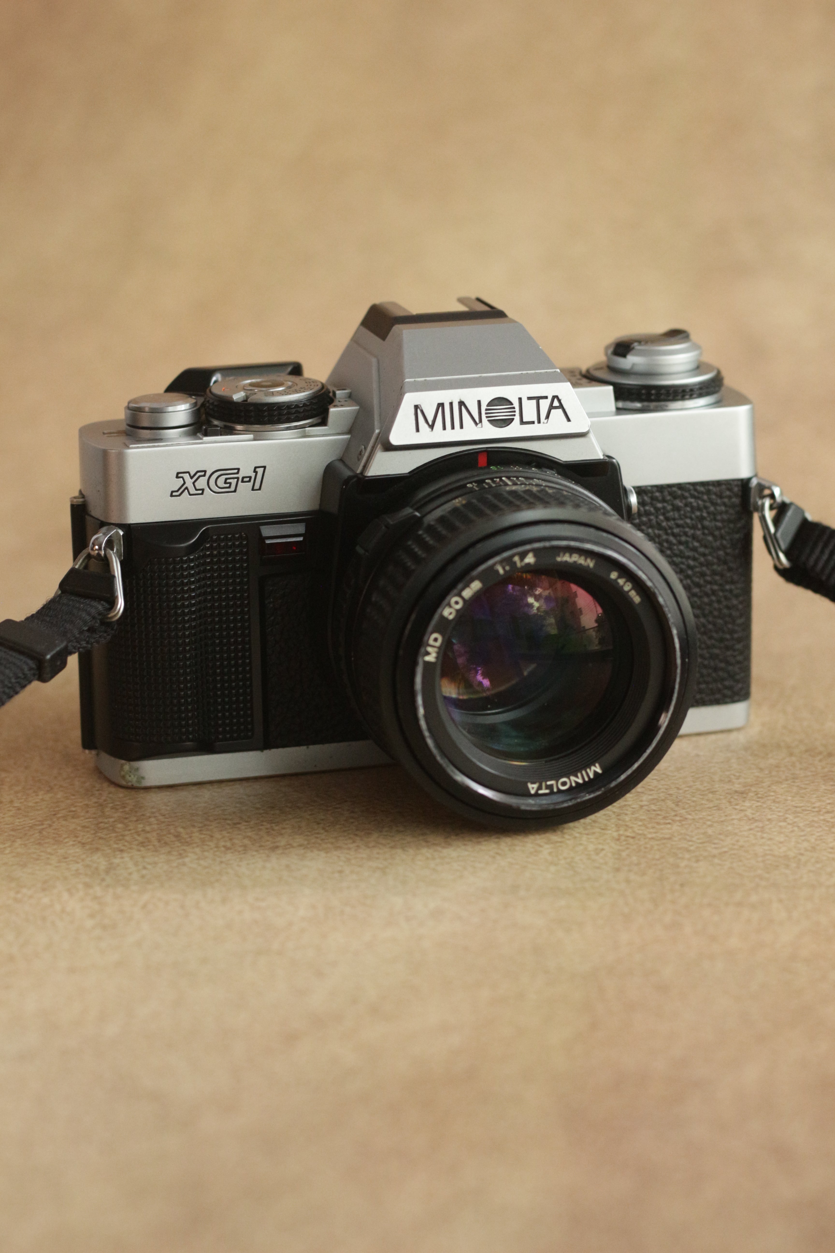 Minolta XG-1 + MD 50mm F1.4