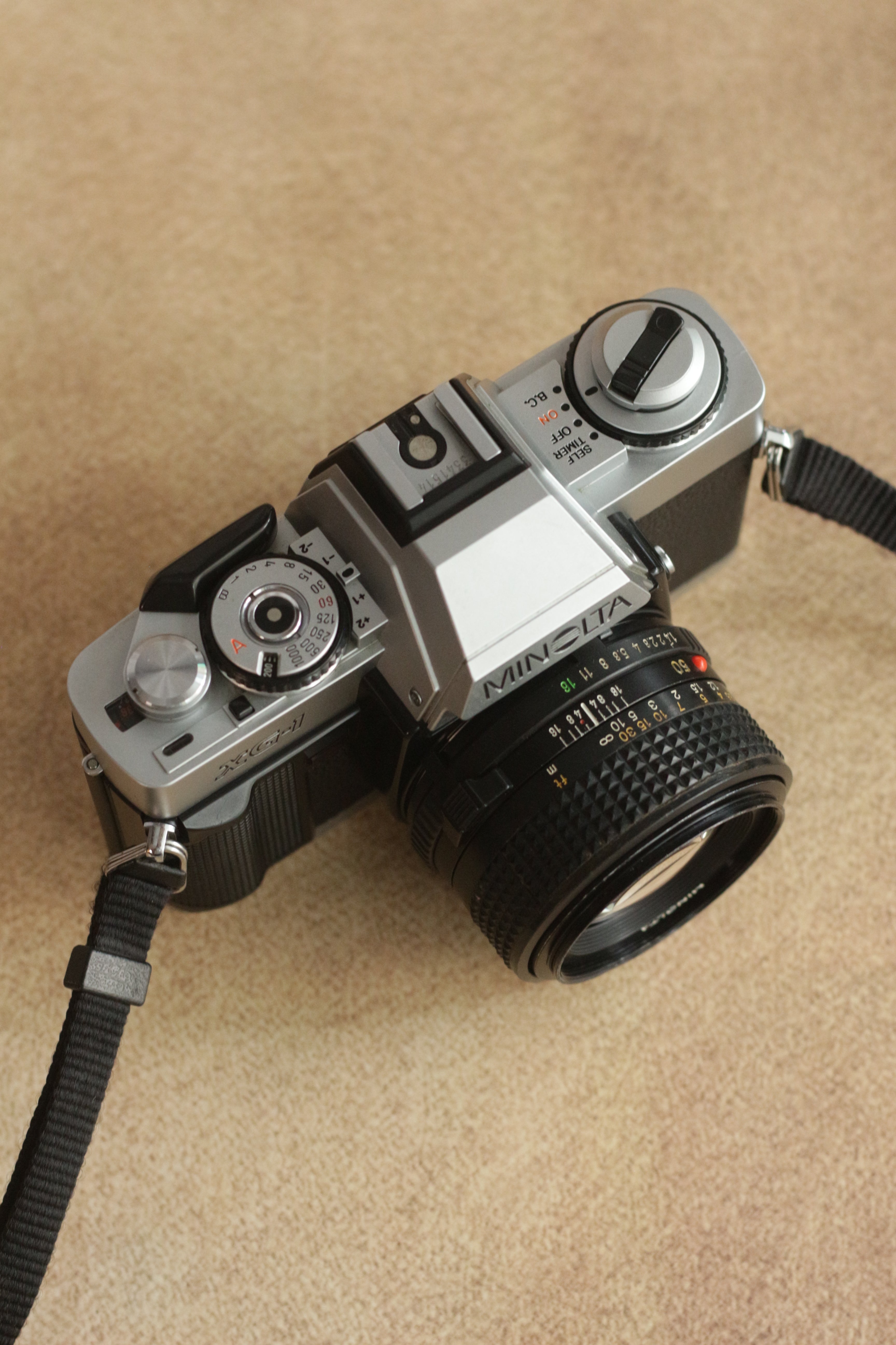Minolta XG-1 + MD 50mm F1.4
