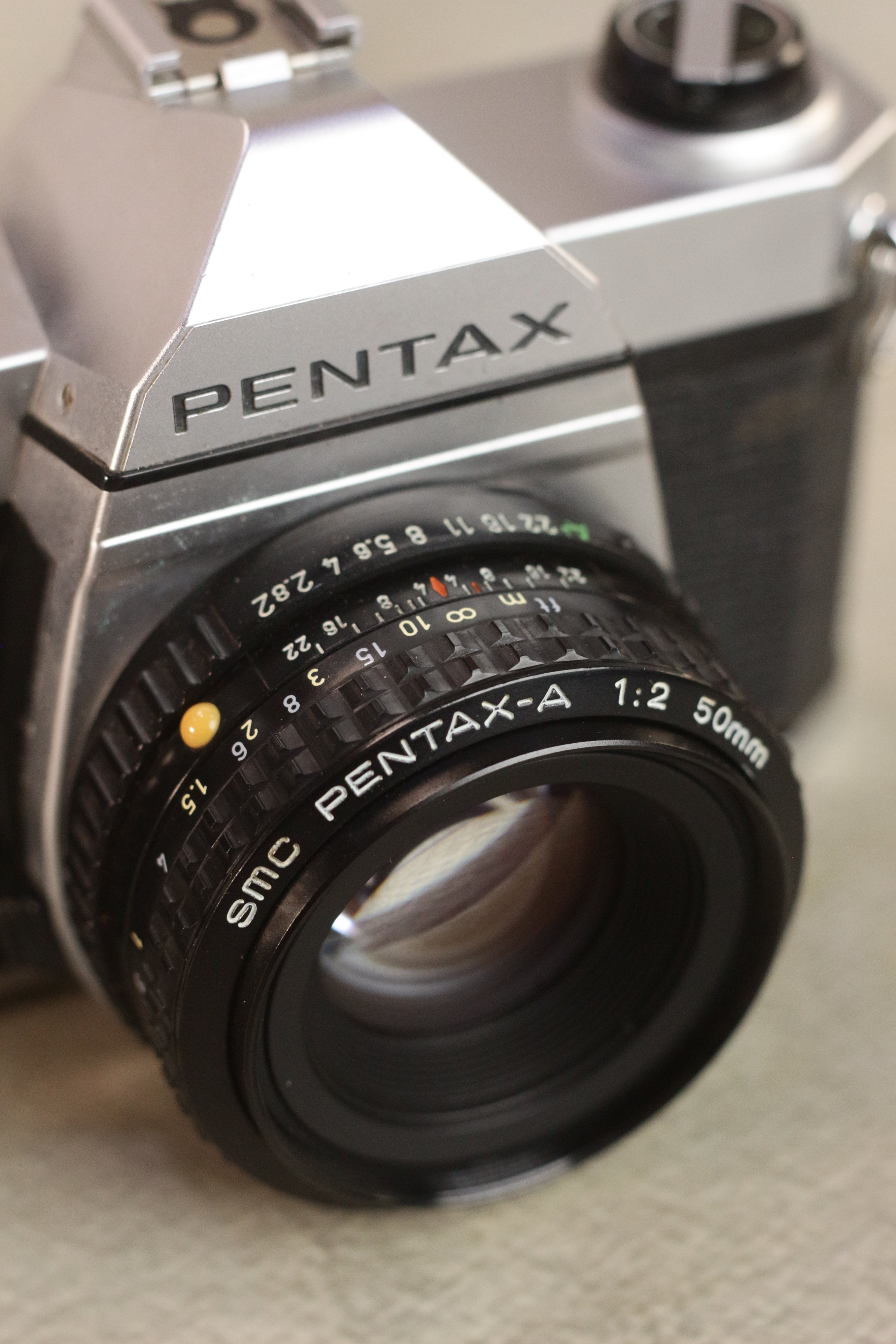 Pentax K1000 + SMC Pentax-A 50mm f/2