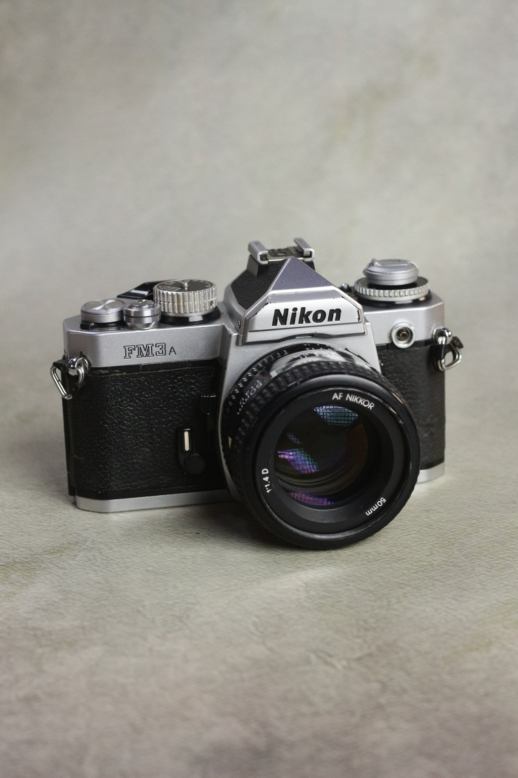 Nikon FM3a (Silver) + Nikkor AF 50mm f/1.4D