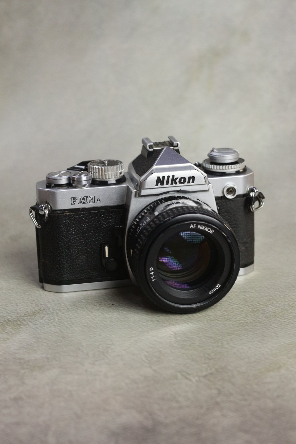 Nikon FM3a (Silver) + Nikkor AF 50mm f/1.4D