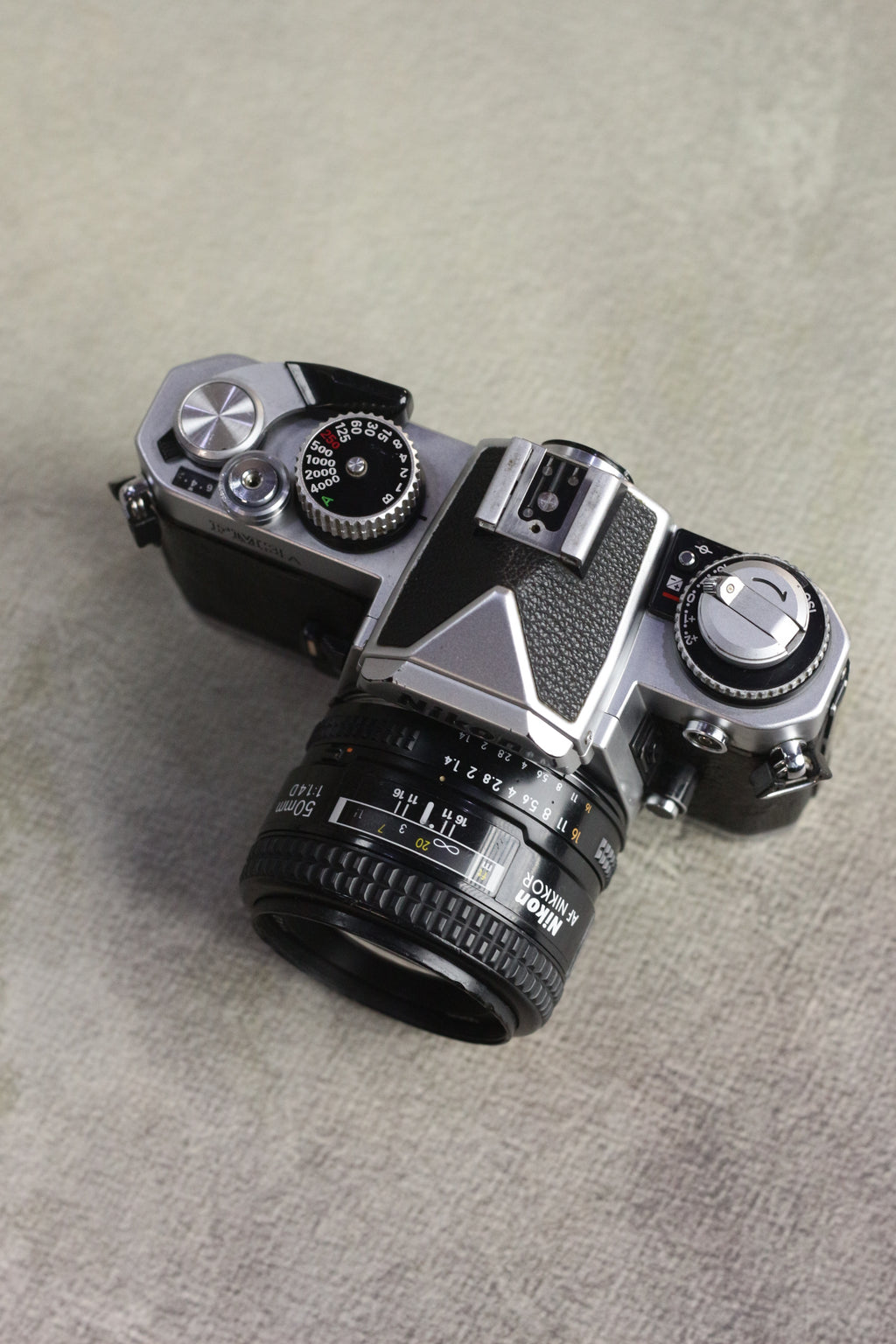 Nikon FM3a (Silver) + Nikkor AF 50mm f/1.4D