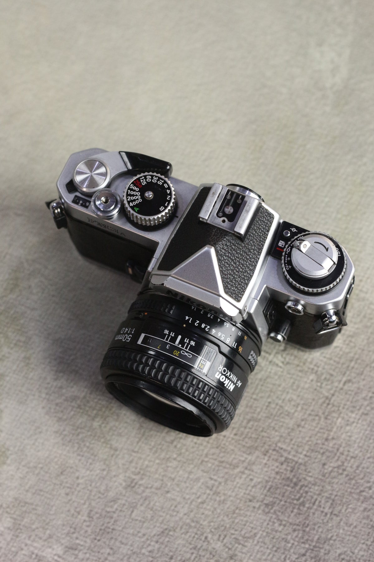 Nikon FM3a (Silver) + Nikkor AF 50mm f/1.4D