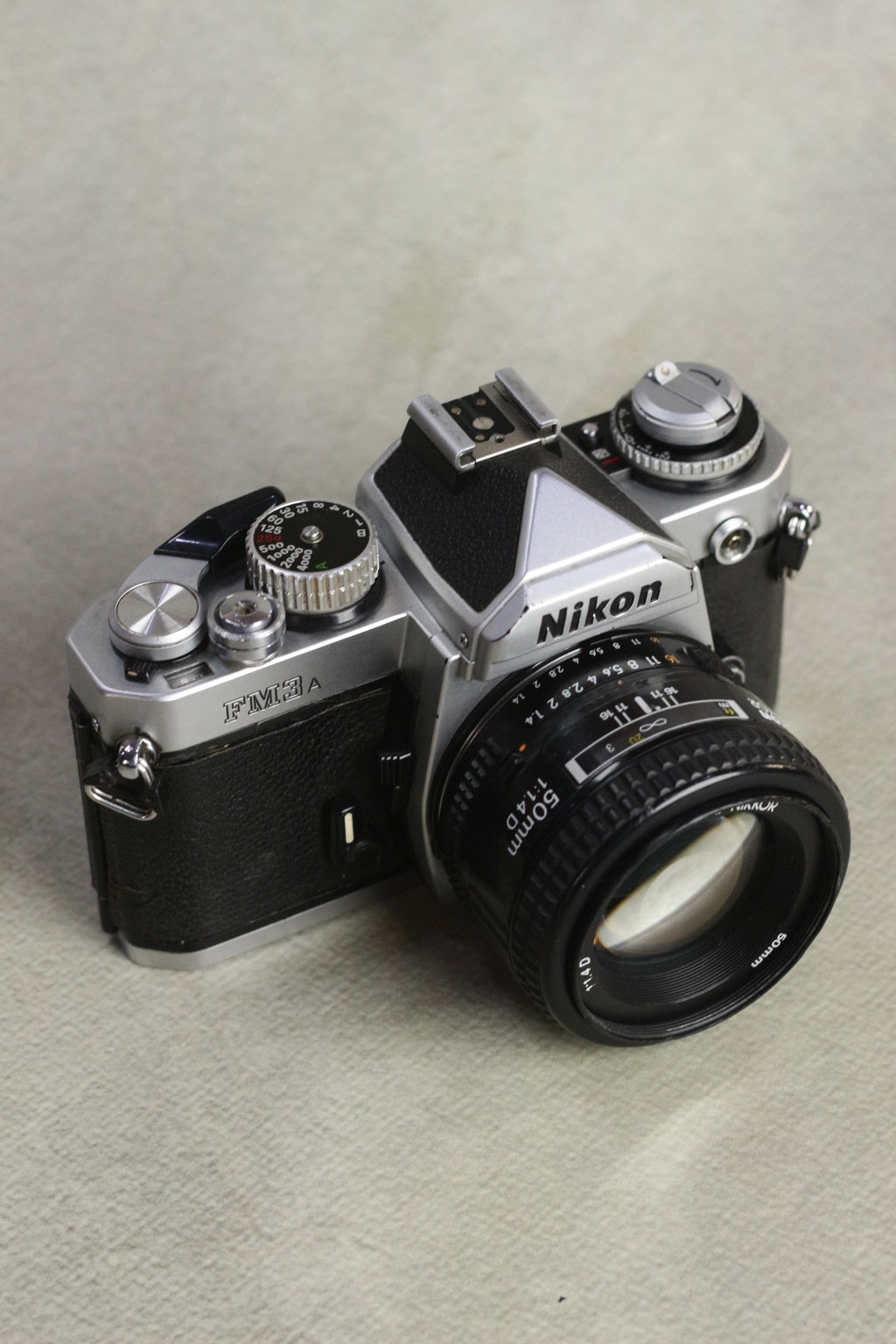 Nikon FM3a (Silver) + Nikkor AF 50mm f/1.4D