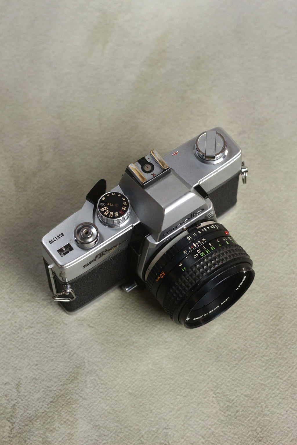 Minolta SRT 100X + MC Rokkor-X PF 50mm f/1.7