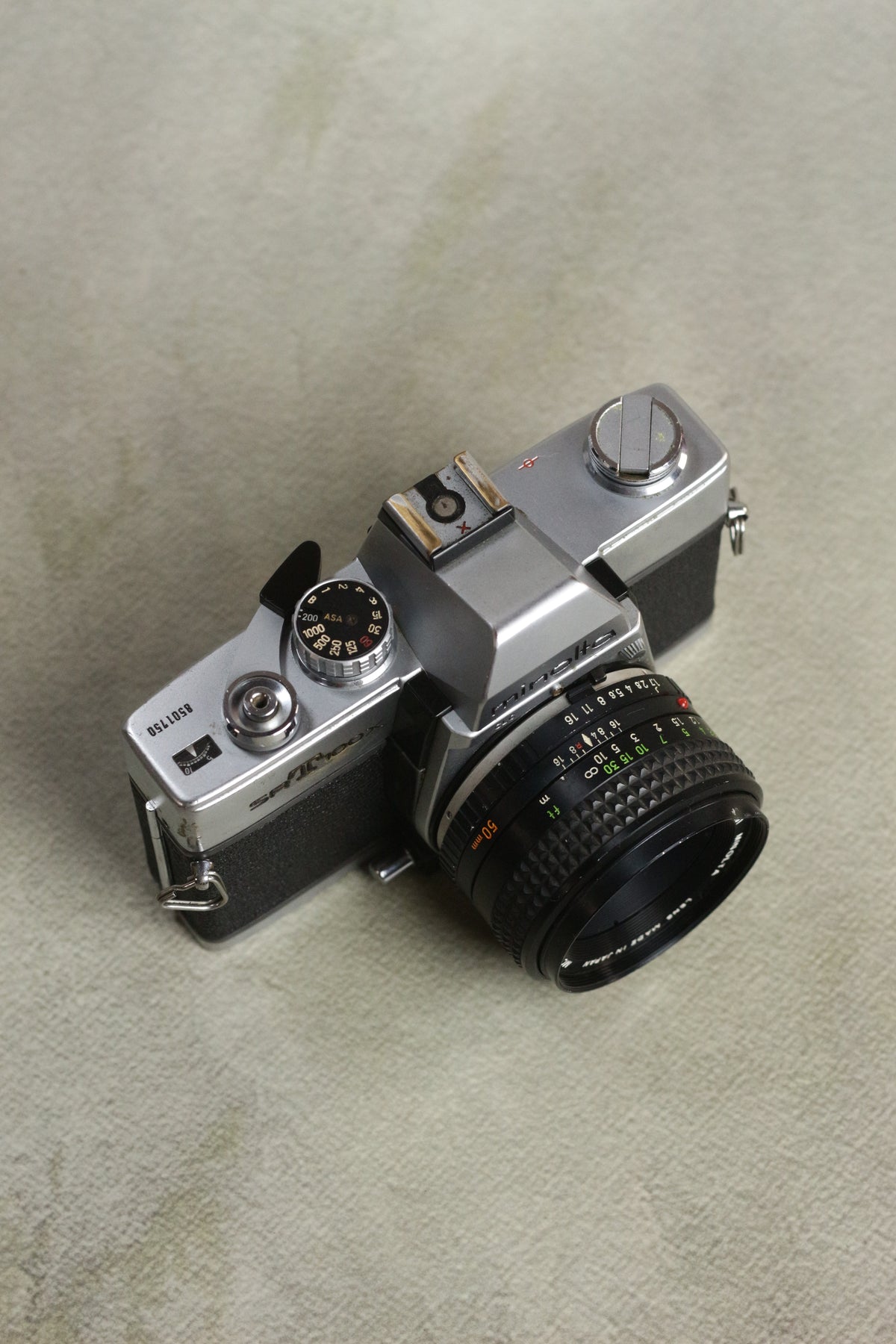 Minolta SRT 100X + MC Rokkor-X PF 50mm f/1.7