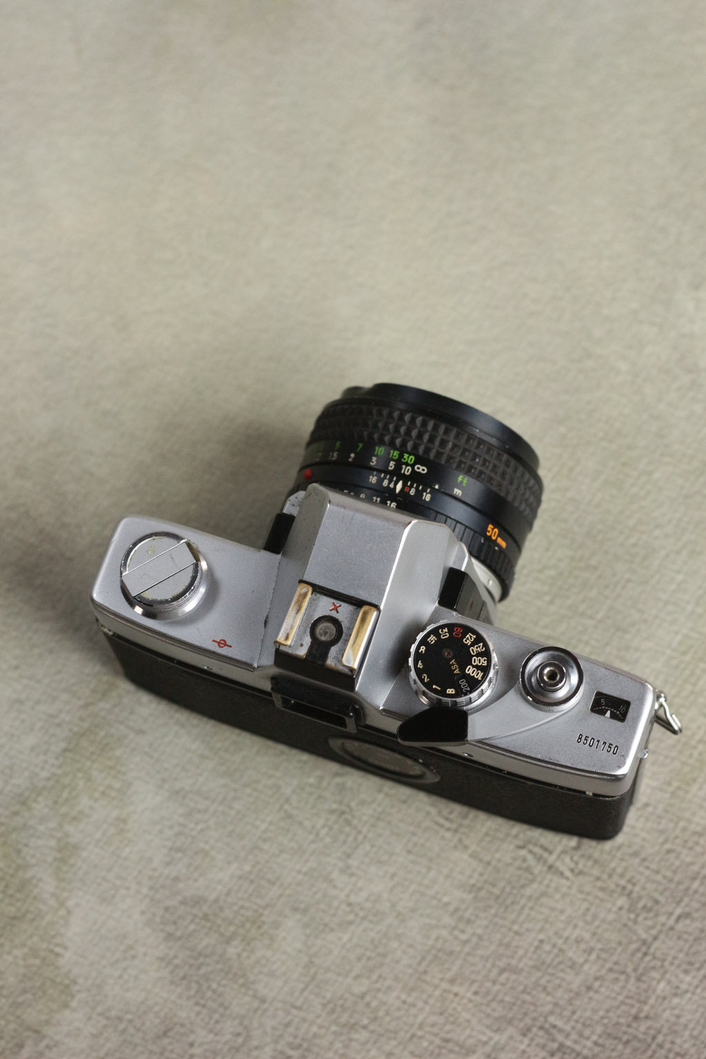 Minolta SRT 100X + MC Rokkor-X PF 50mm f/1.7