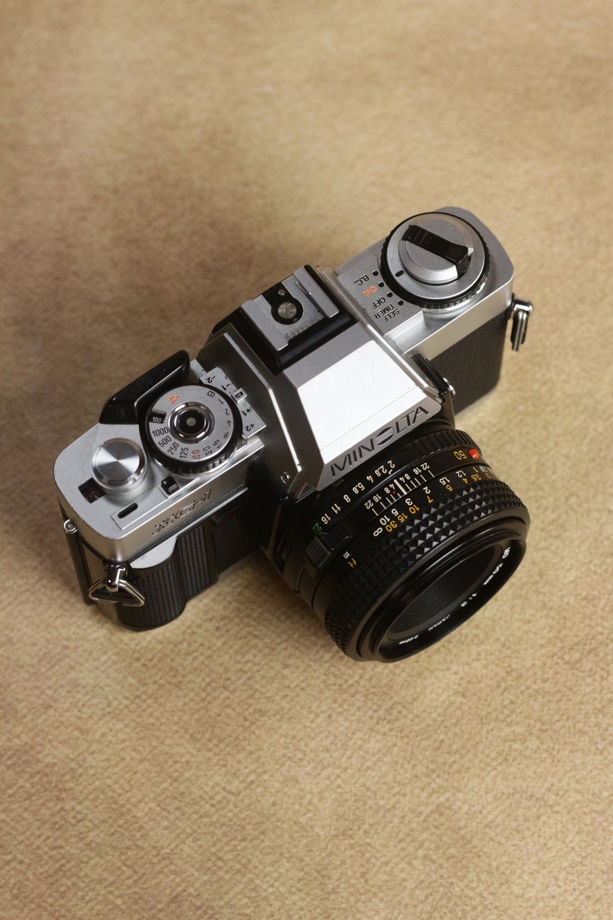 Minolta XG-1 + MD 50mm F1.7